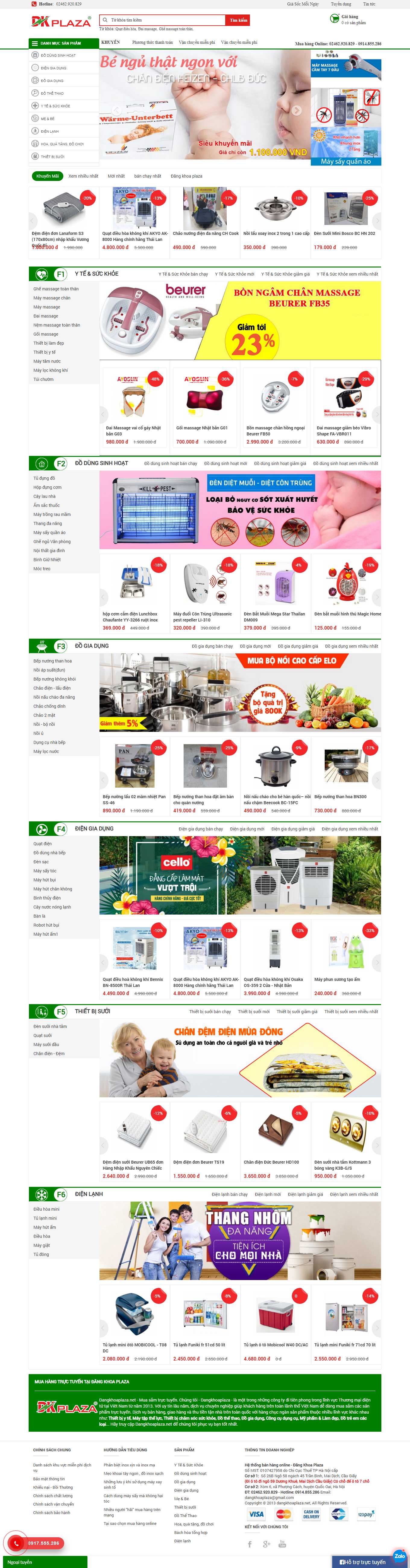 Thiết kế Web huyện thường tín dangkhoaplaza.net