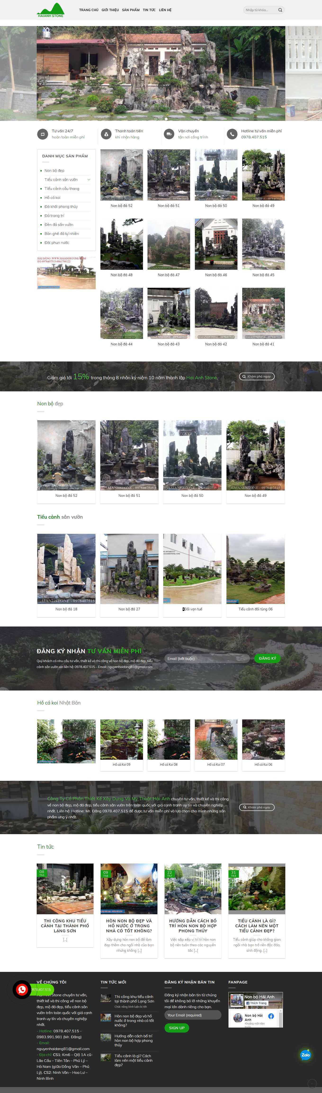 Thiết kế Web huyện thường tín haianhstone.com