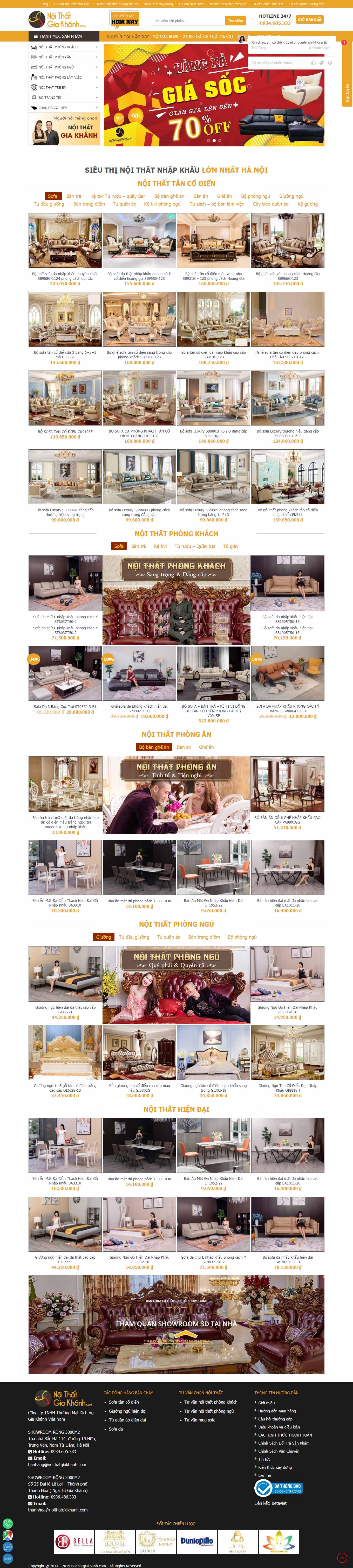 Thiết kế Web huyện thường tín noithatgiakhanh.com