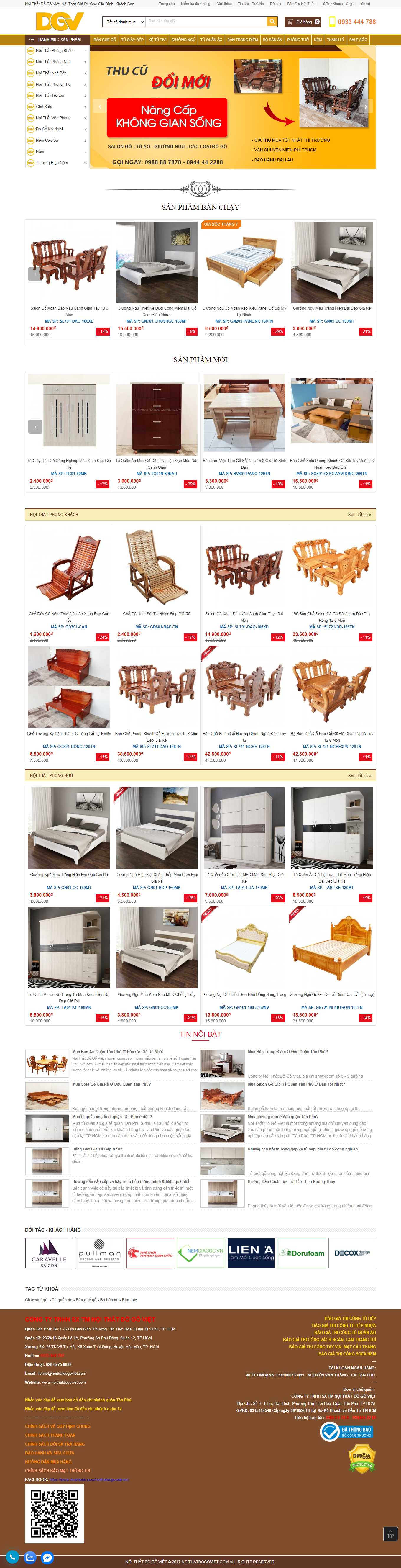 Thiết kế Web huyện thường tín noithatdogoviet.com