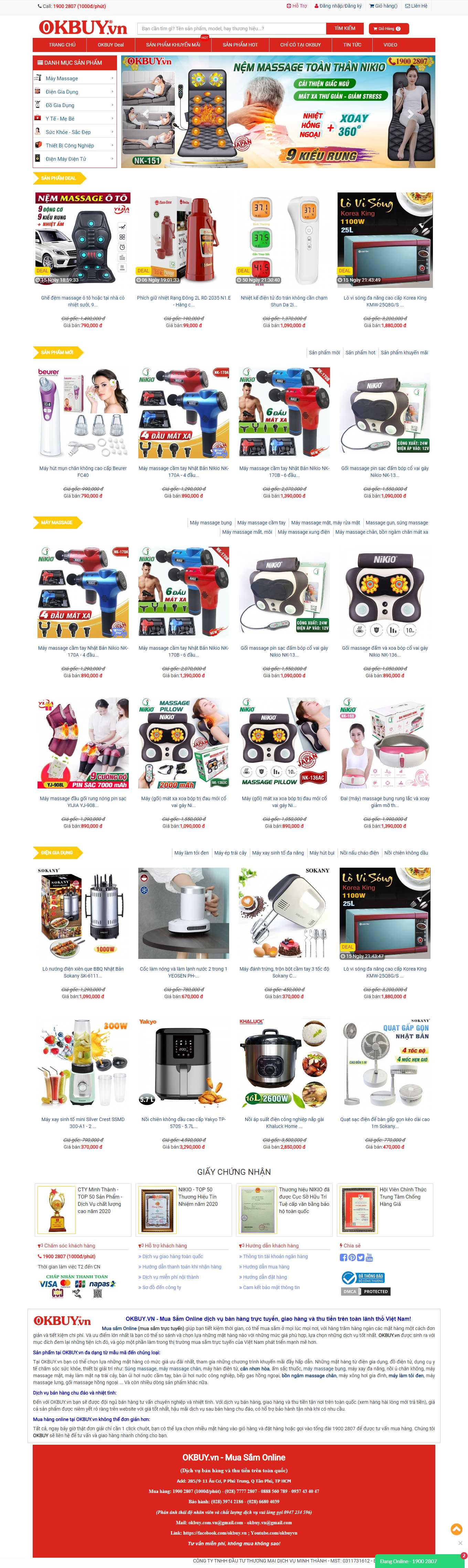 Thiết kế Web huyện phú xuyên okbuy.vn