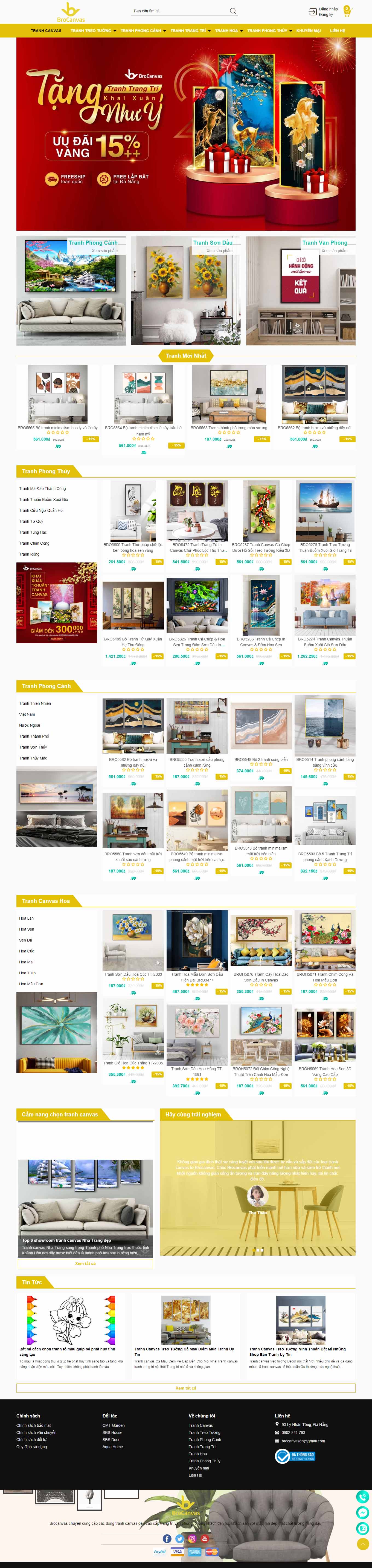 Thiết kế Web huyện Ứng hòa brocanvas.com