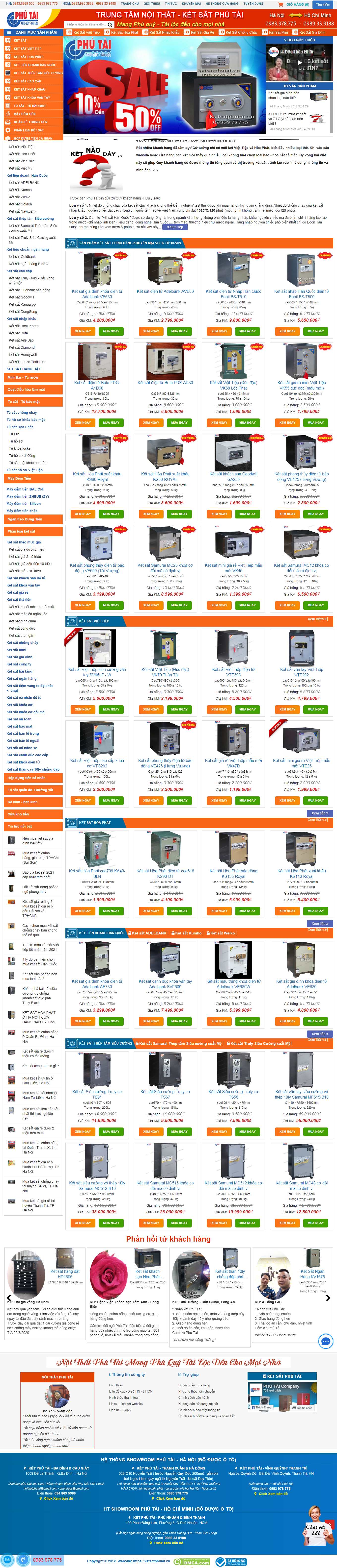 Thiết kế Web miền bắc ketsatphutai.vn