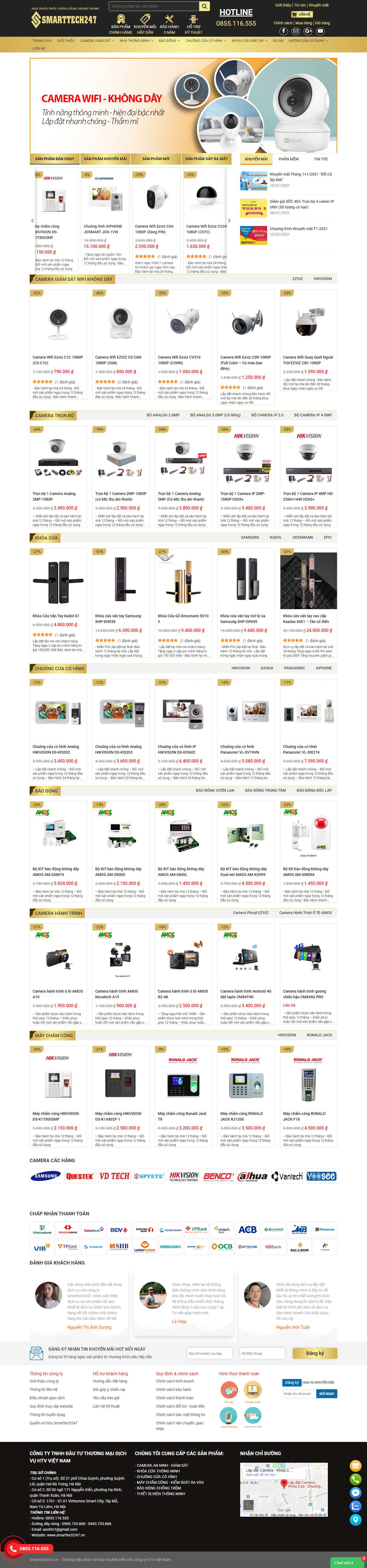 Thiết kế Web miền bắc smarttech247.vn