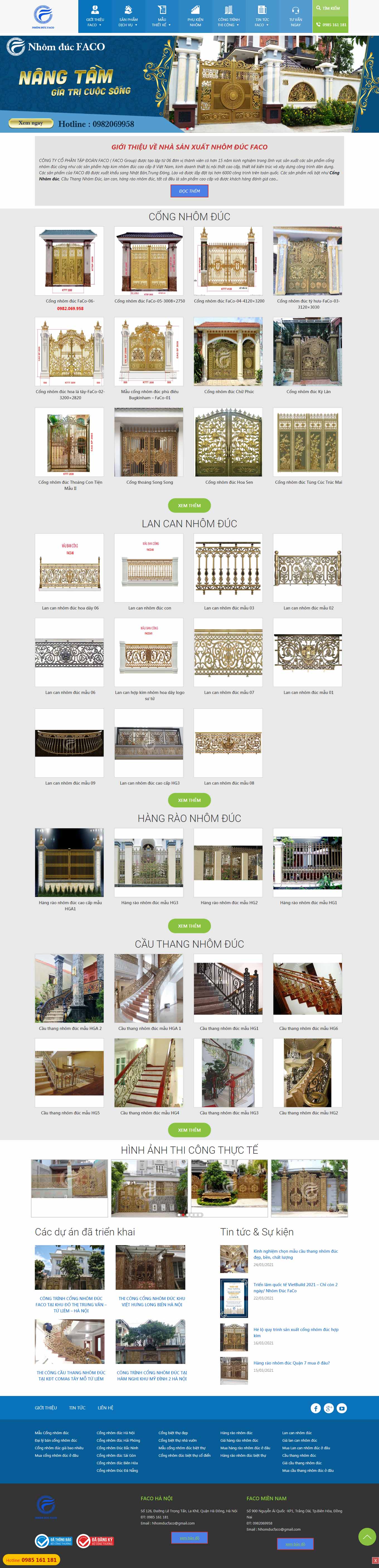 Thiết kế Web miền bắc congnhadep.vn