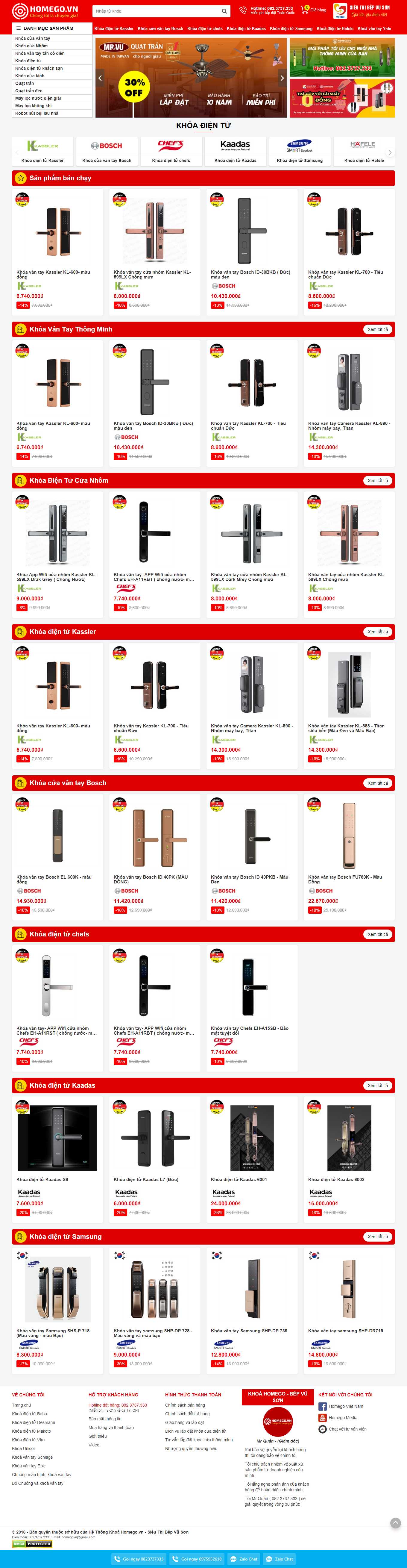 Thiết kế Web miền trung homego.vn