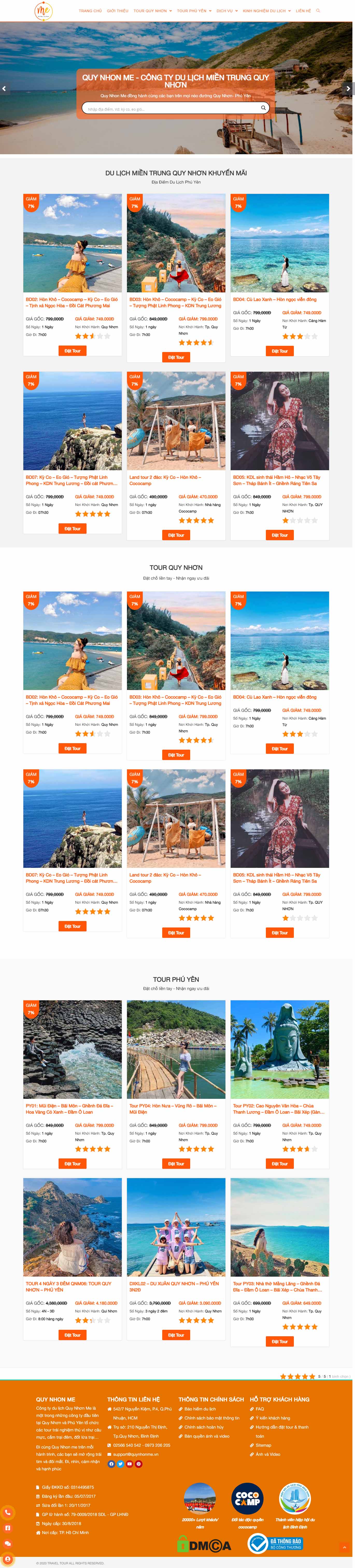 Thiết kế Web uy tín hà nội quynhonme.vn