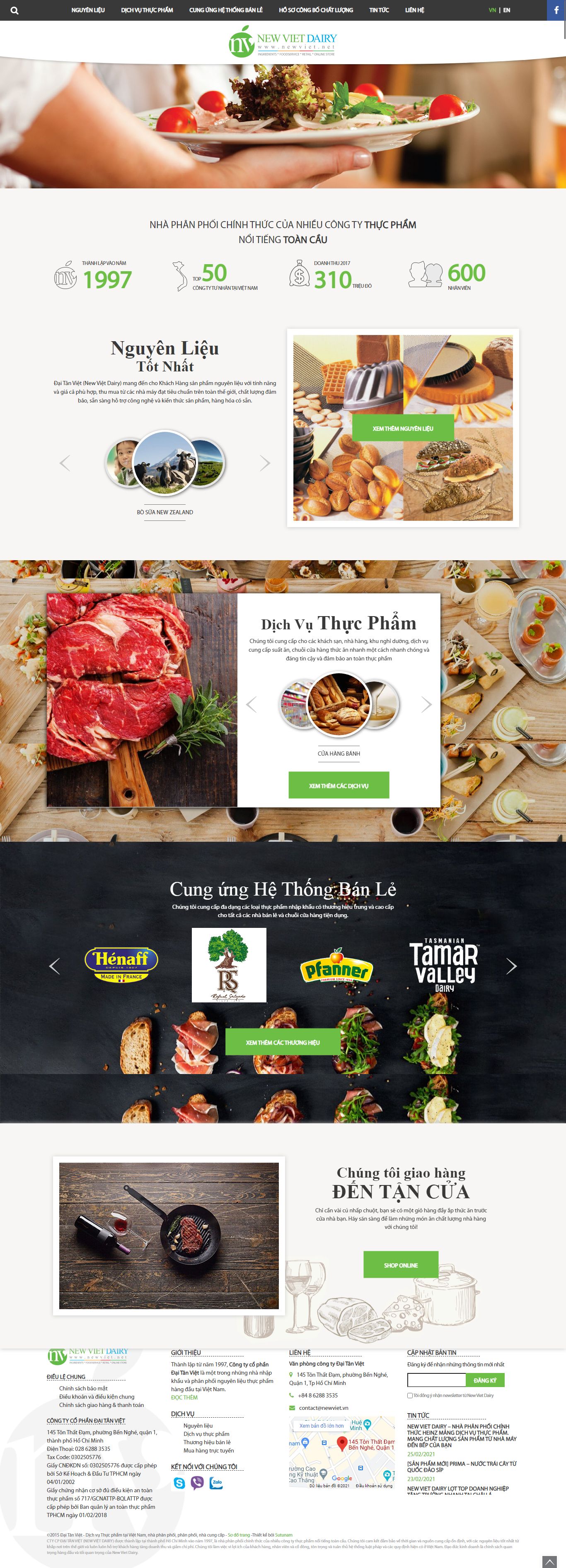 Thiết kế Web tốt nhất hà nội newviet.net