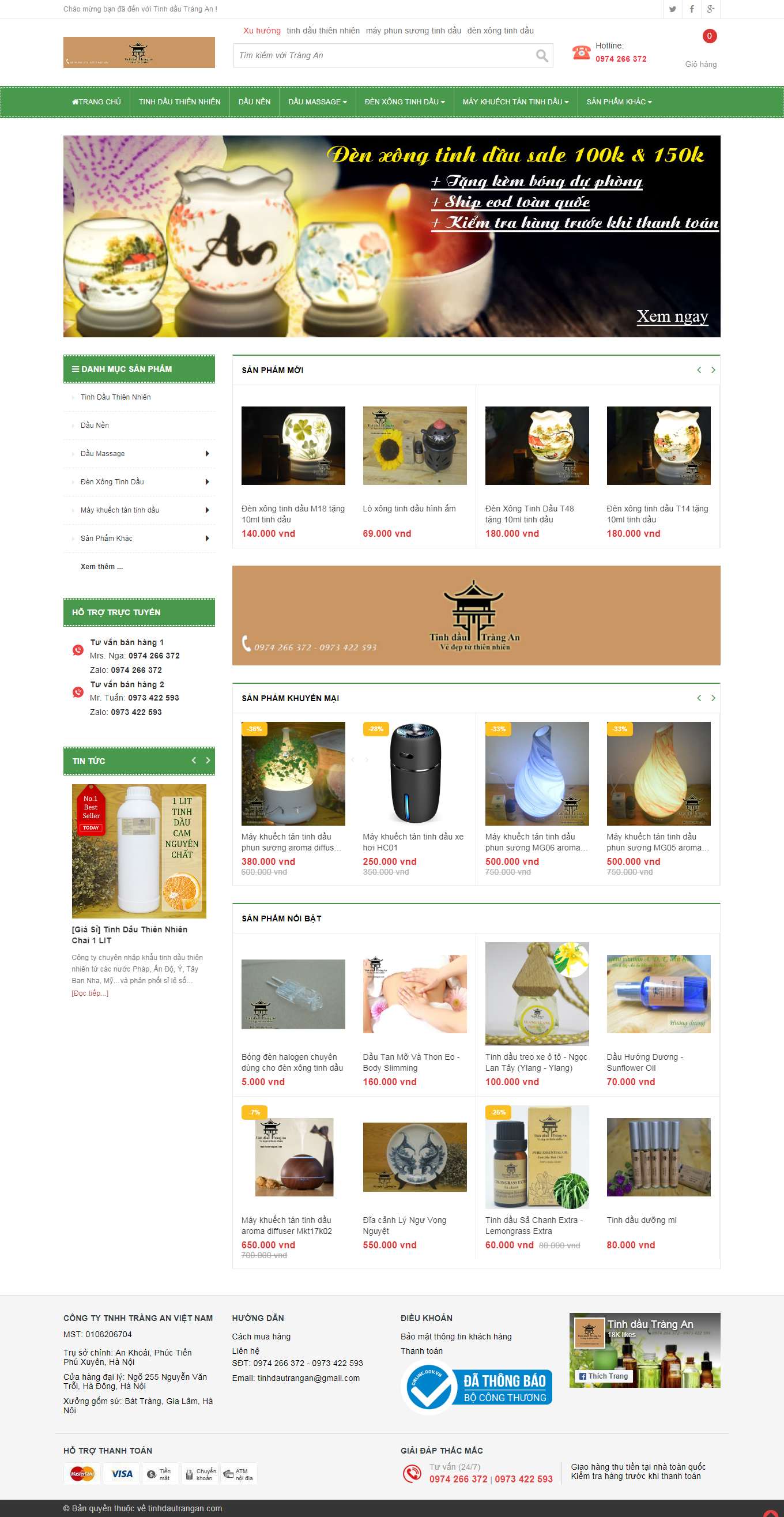 Thiết kế Web an giang tinhdautrangan.com