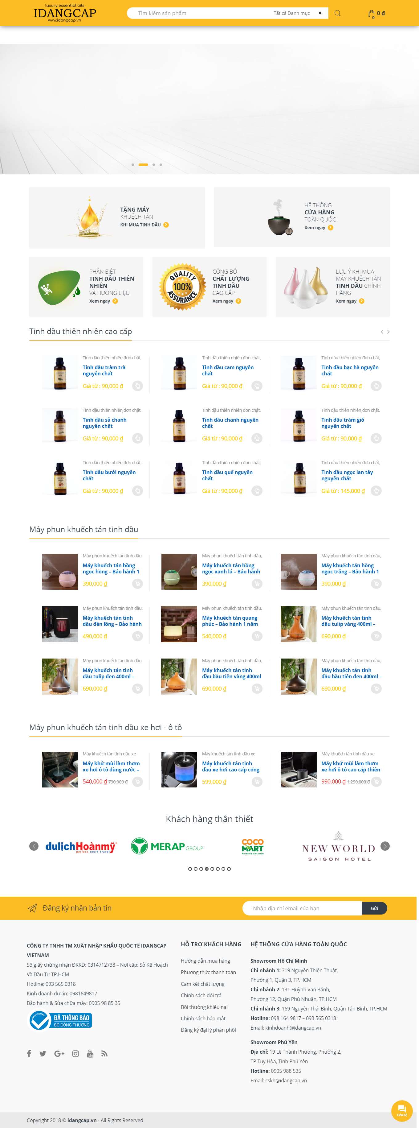 Thiết kế Web huyện chương mỹ idangcap.vn