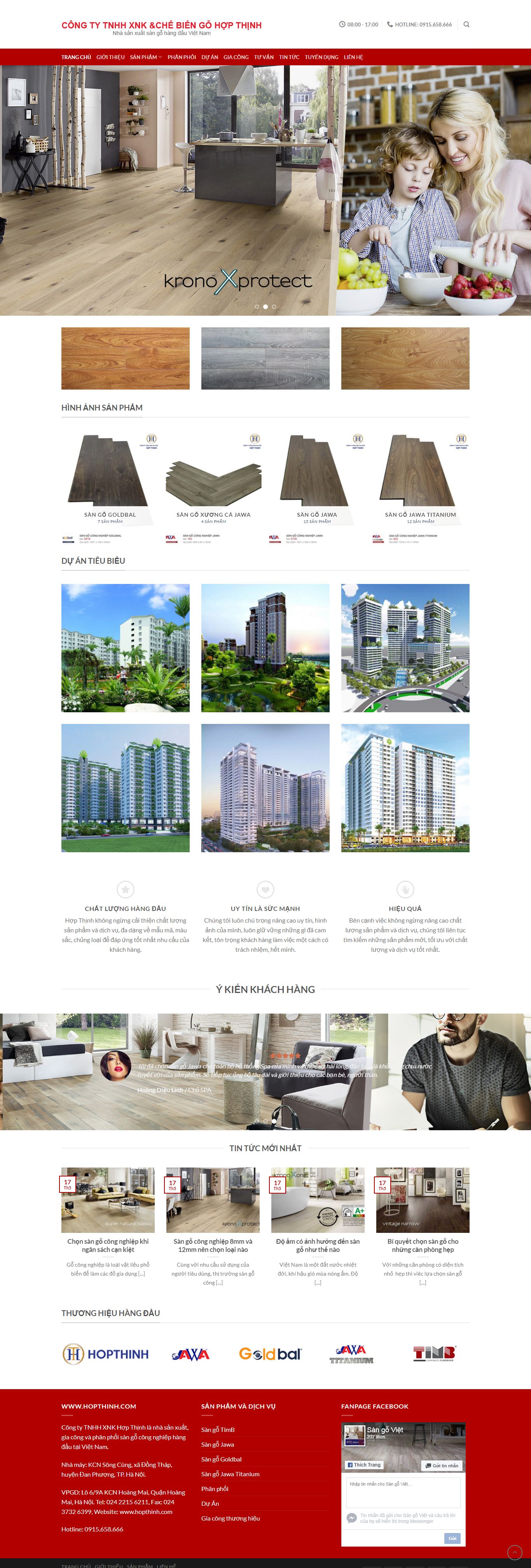 Thiết kế Web quận hai bà trưng hopthinh.com