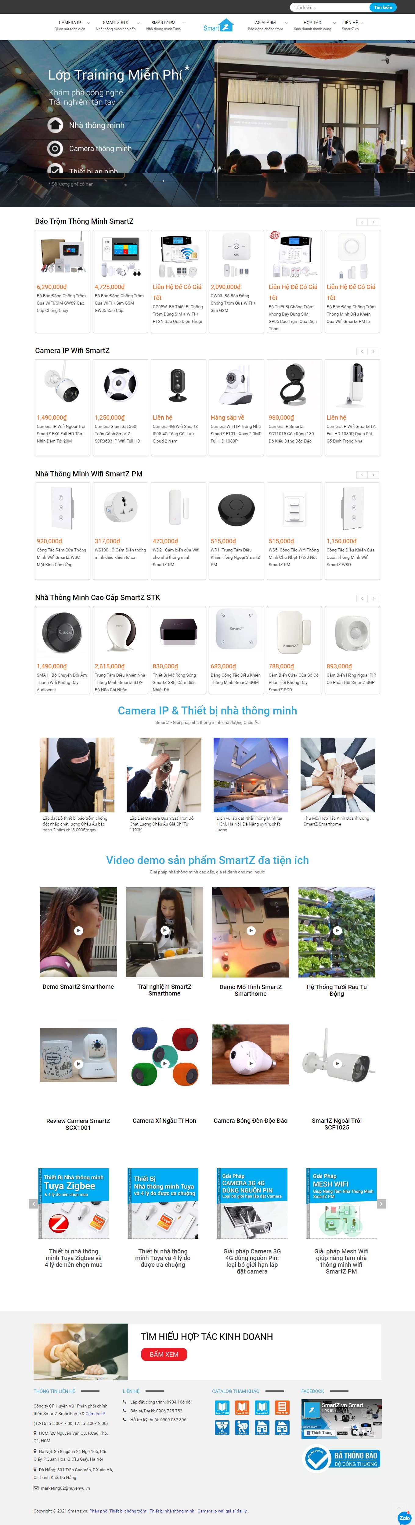 Thiết kế Web bình dương smartz.vn