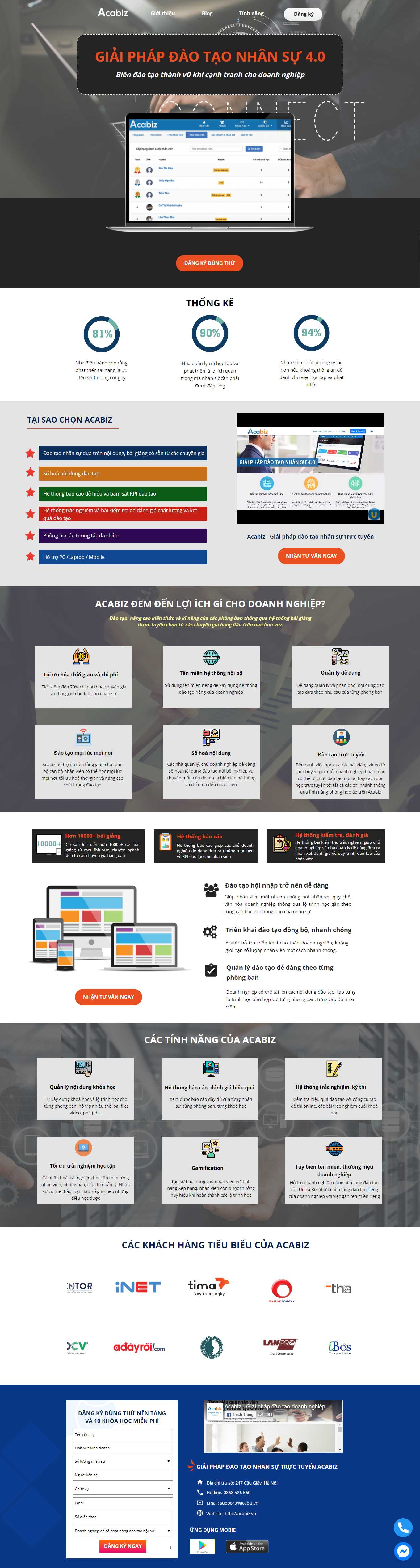 Thiết kế Web cà mau trial.acabiz.vn