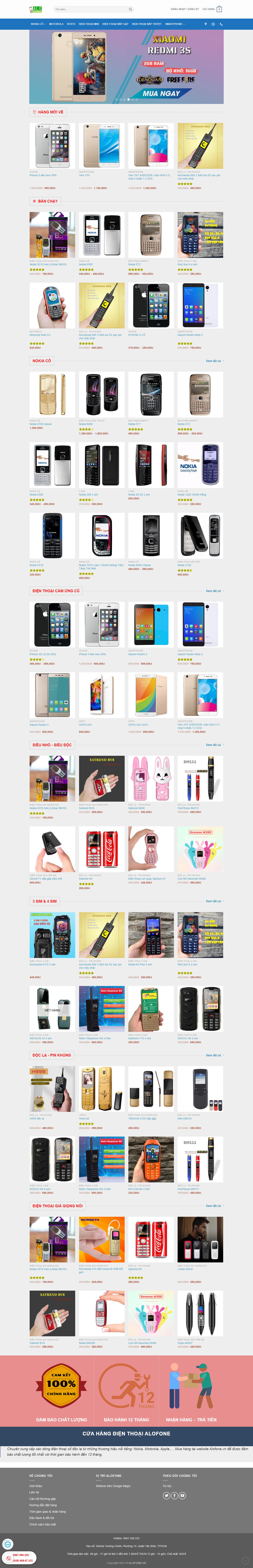 Thiết kế Web huyện sóc sơn alofone.vn