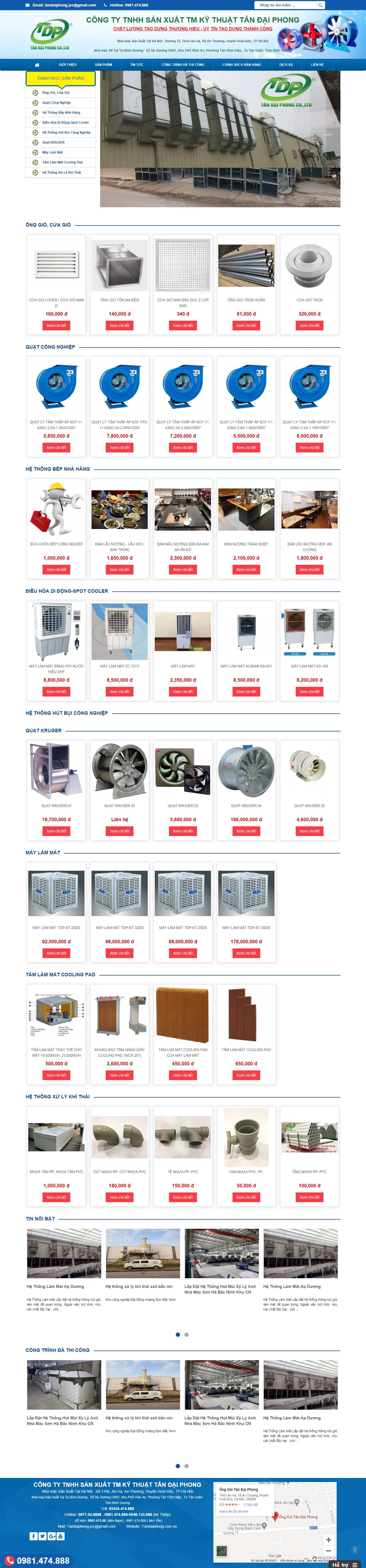 Thiết kế Web Đắk lắk tandaiphong.com.vn