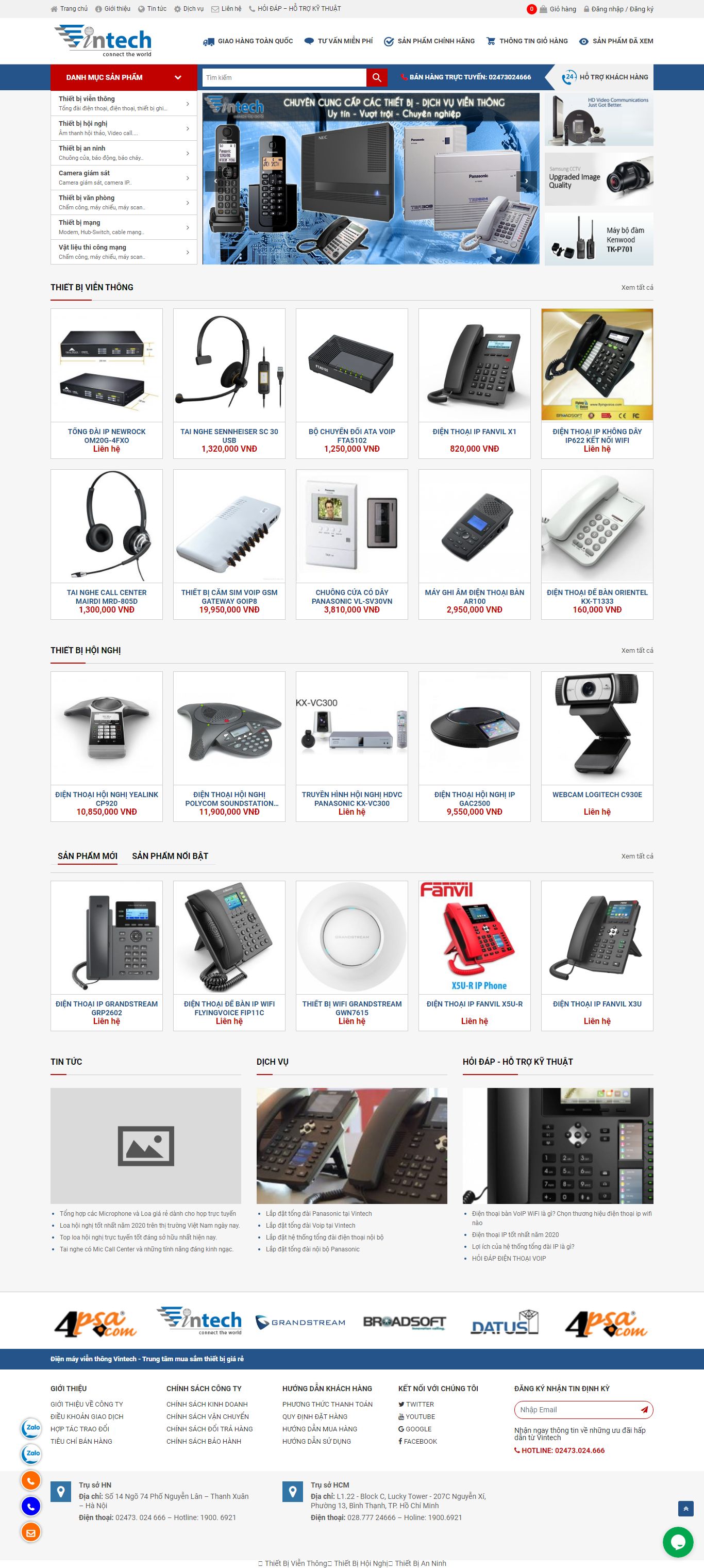 Thiết kế Web huyện thanh trì dienmayvienthong.com