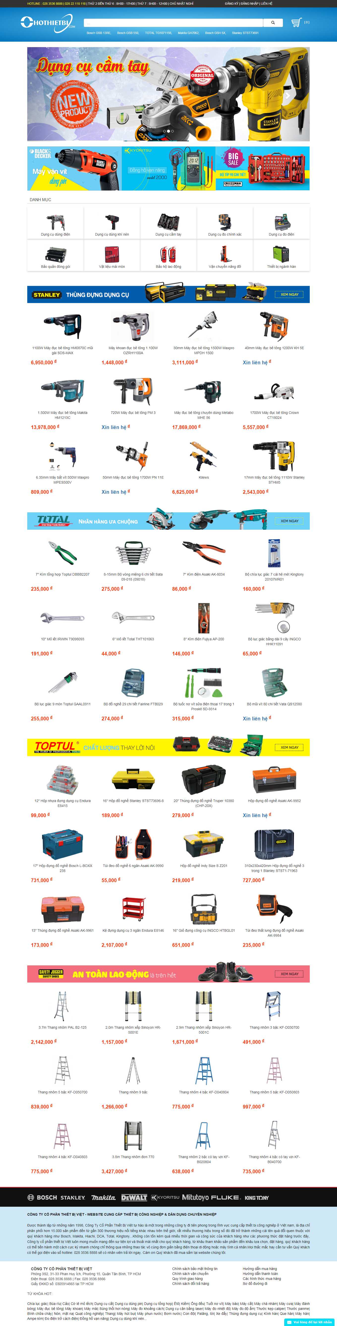 Thiết kế Web Đắk lắk chothietbi.com