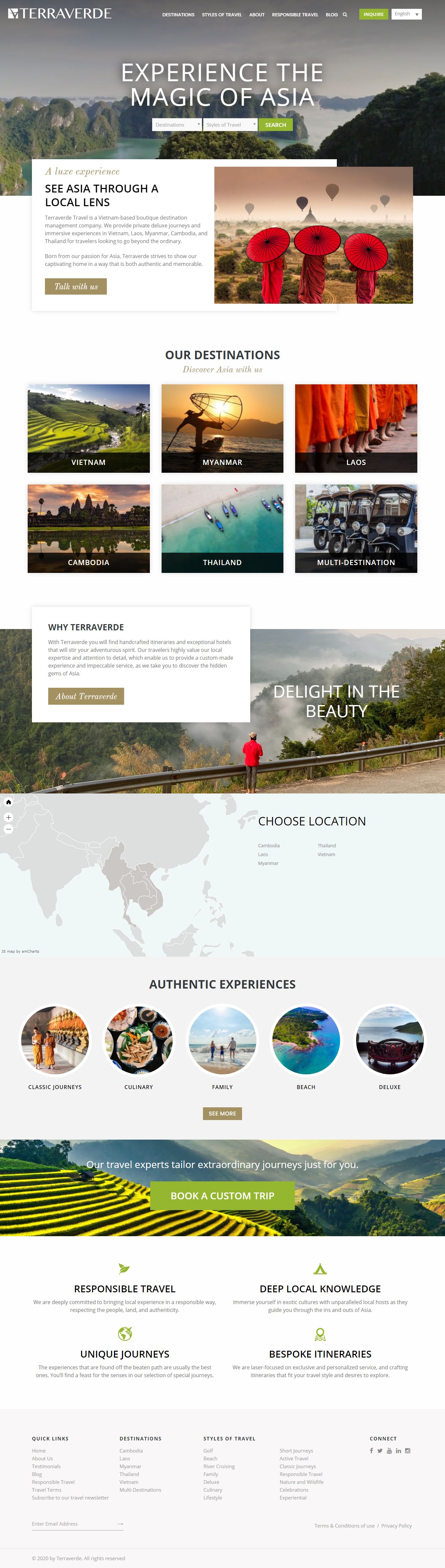 Thiết kế Web bạc liêu terraverde.travel