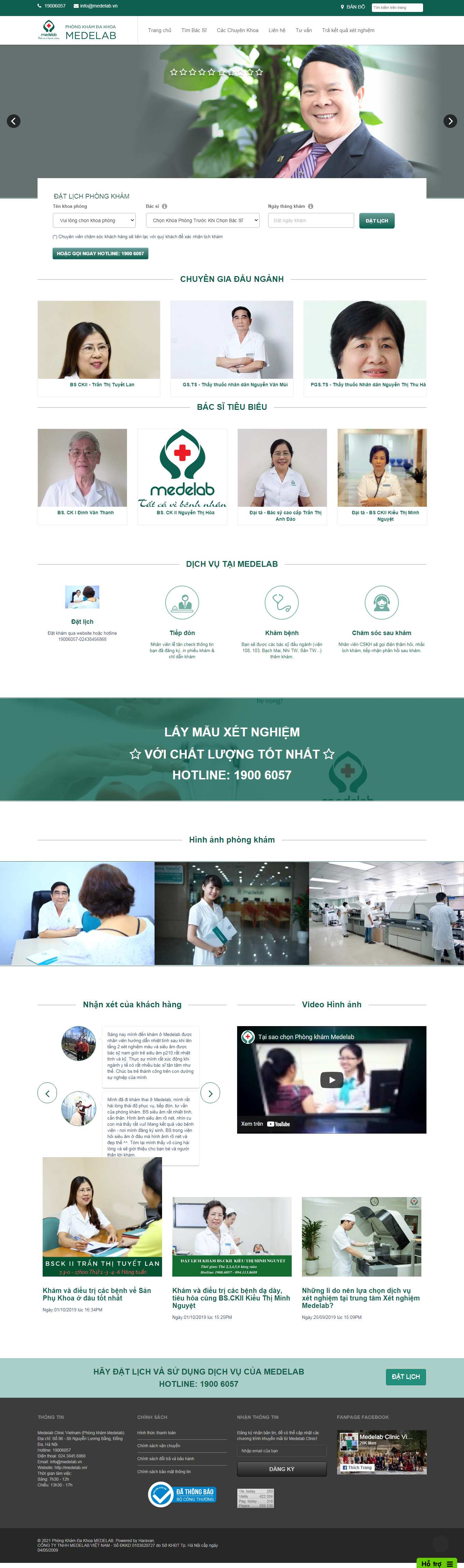 Thiết kế Web hà nội medelab.vn