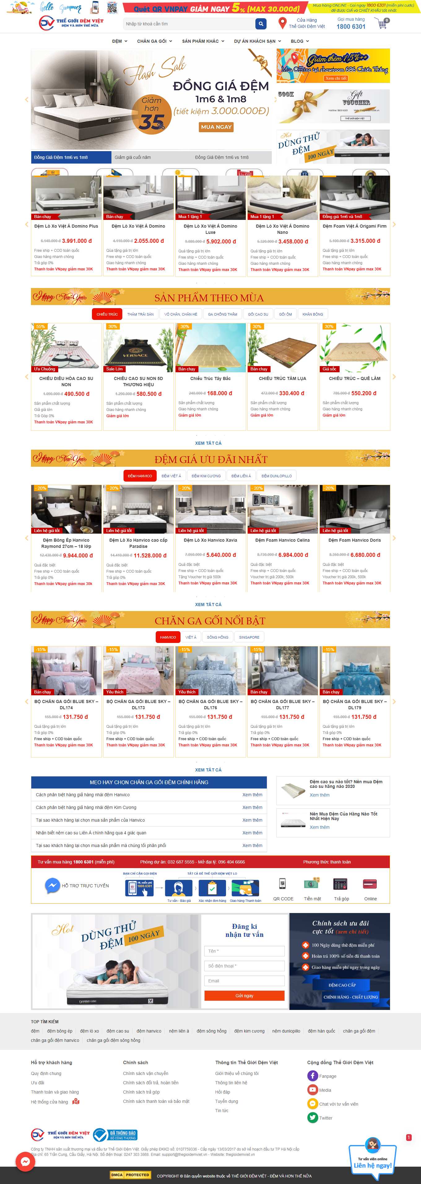 Thiết kế Web hà nội thegioidemviet.vn