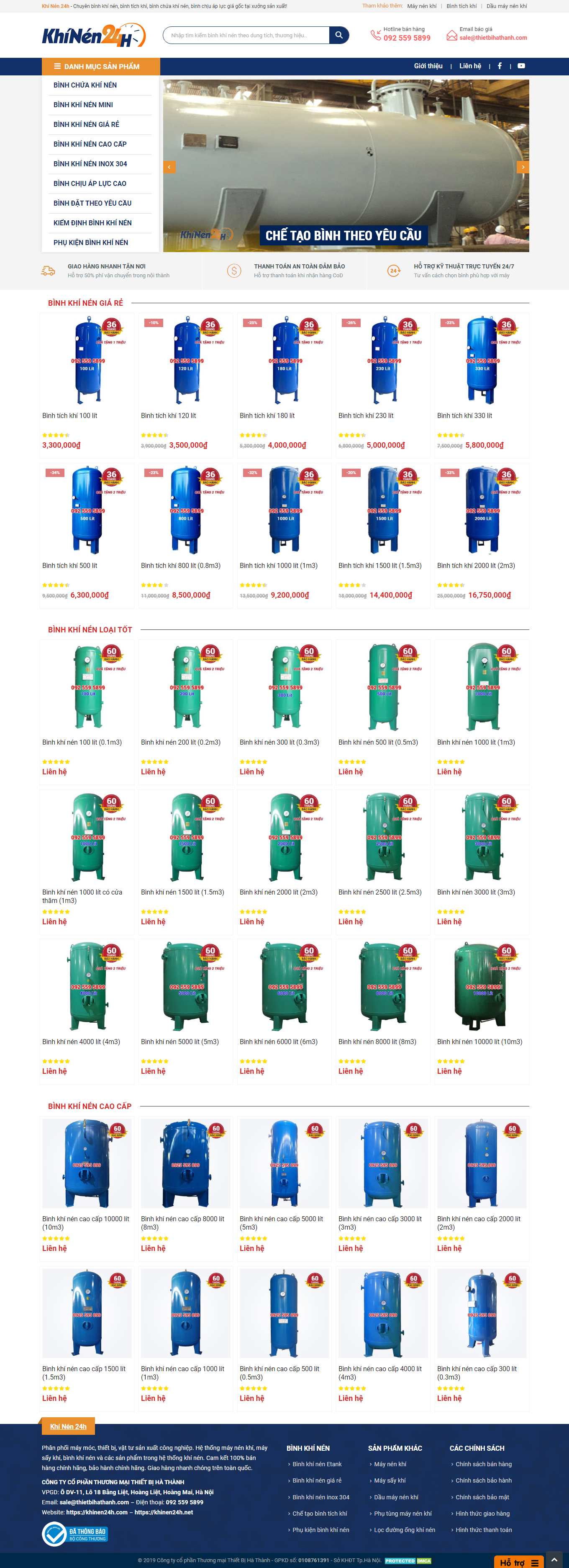 Thiết kế Web hà nội binhtichkhinen.com