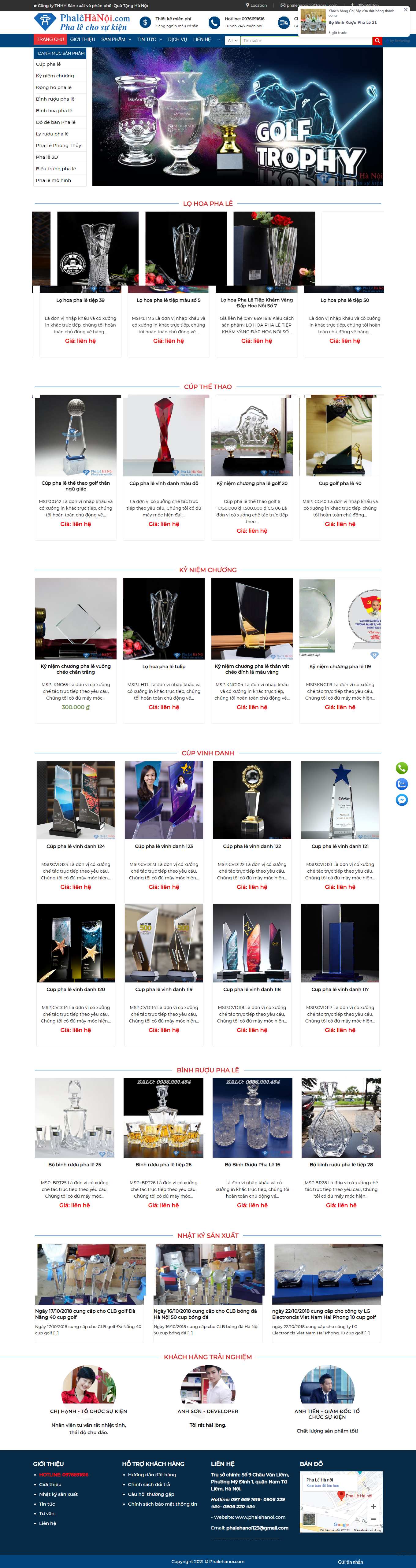 Thiết kế Web hải phòng phalehanoi.com