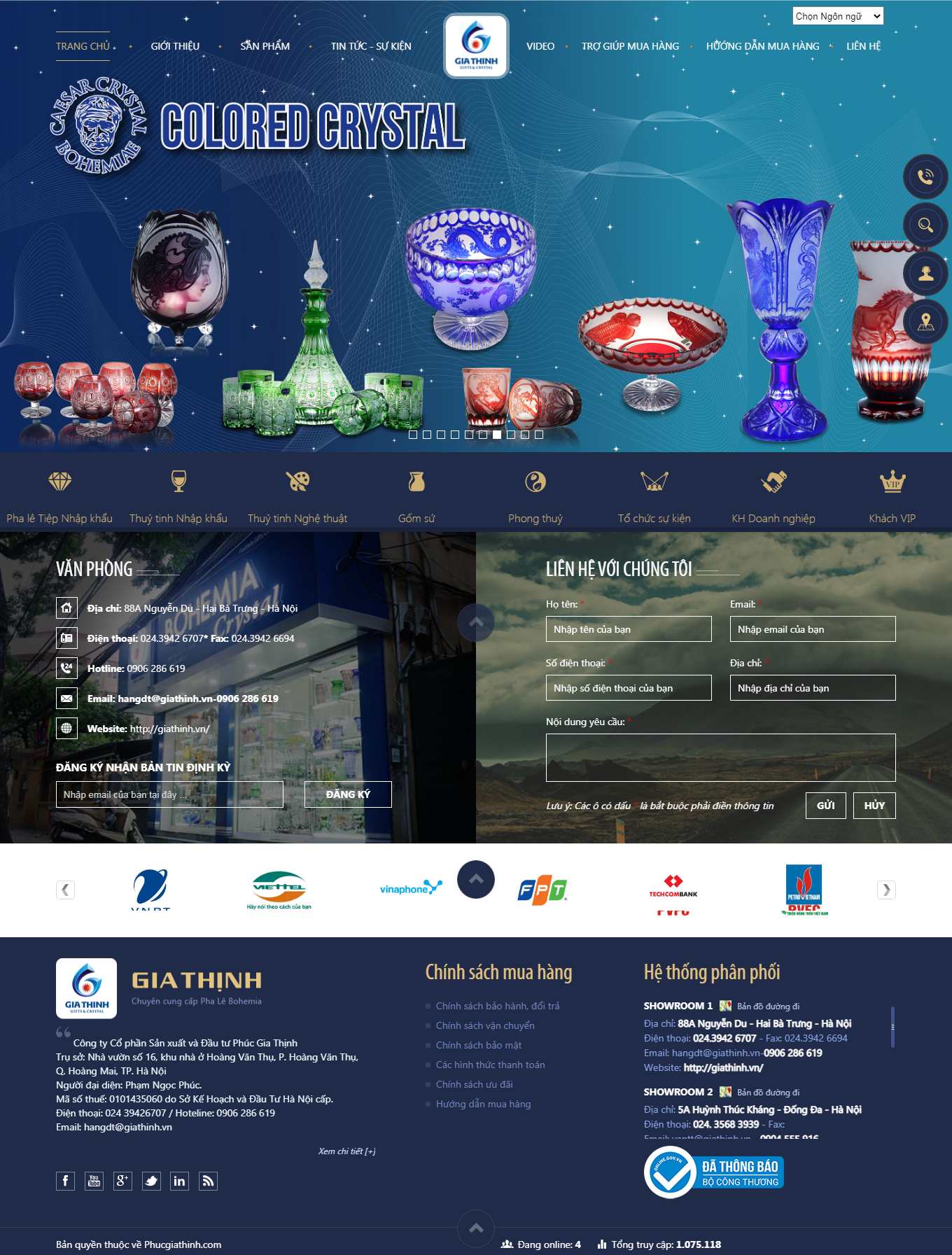 Thiết kế Web hậu giang giathinh.vn