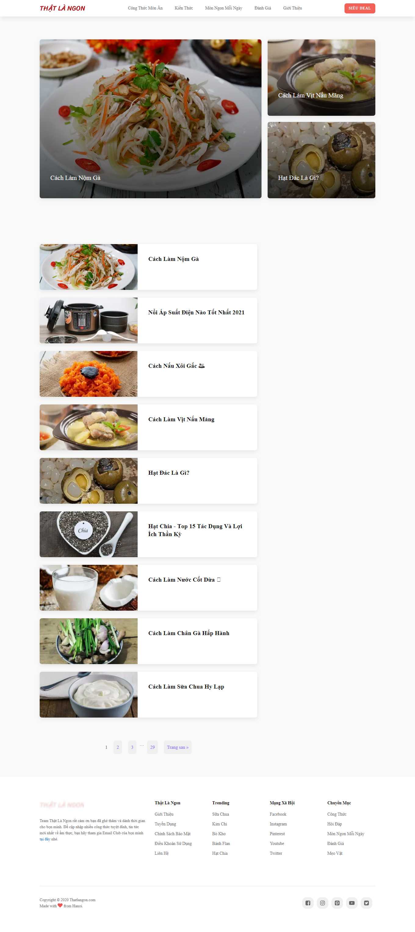 Thiết kế Web hưng yên thatlangon.com