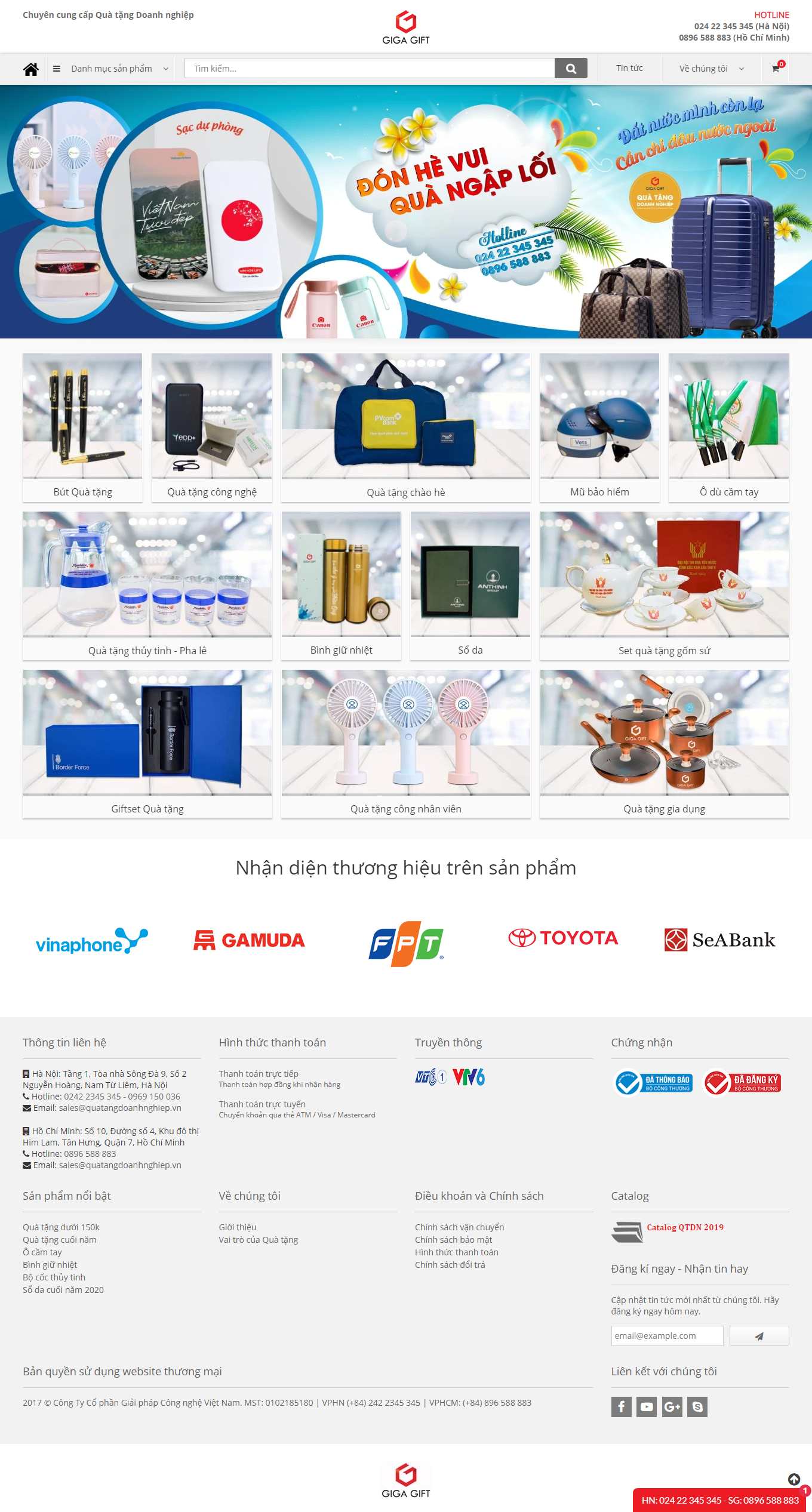 Thiết kế Web thành phố hồ chí minh quatangdoanhnghiep.vn