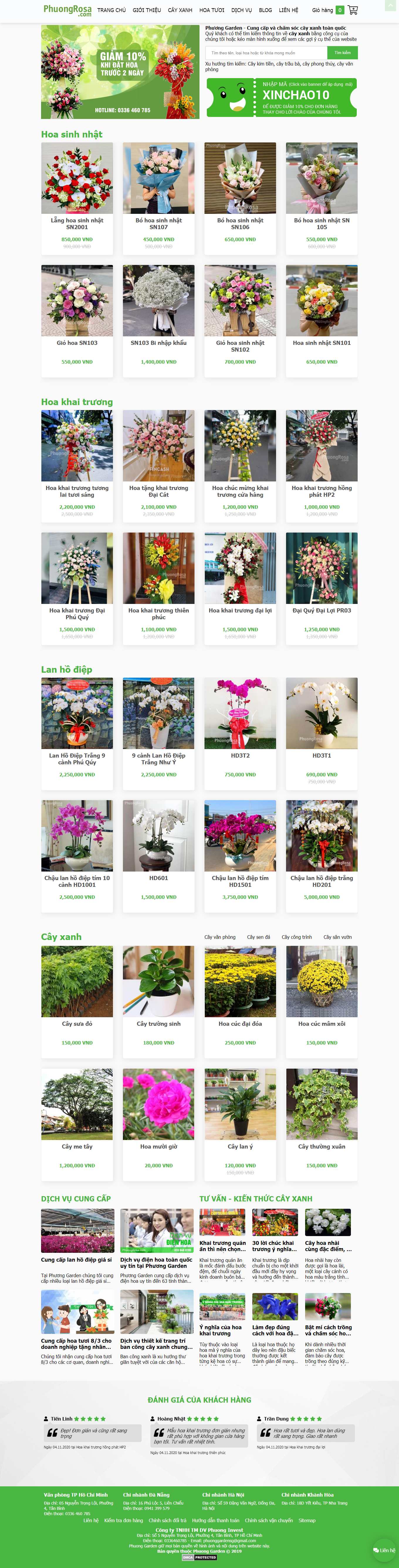 Thiết kế Web kon tum phuongrosa.com