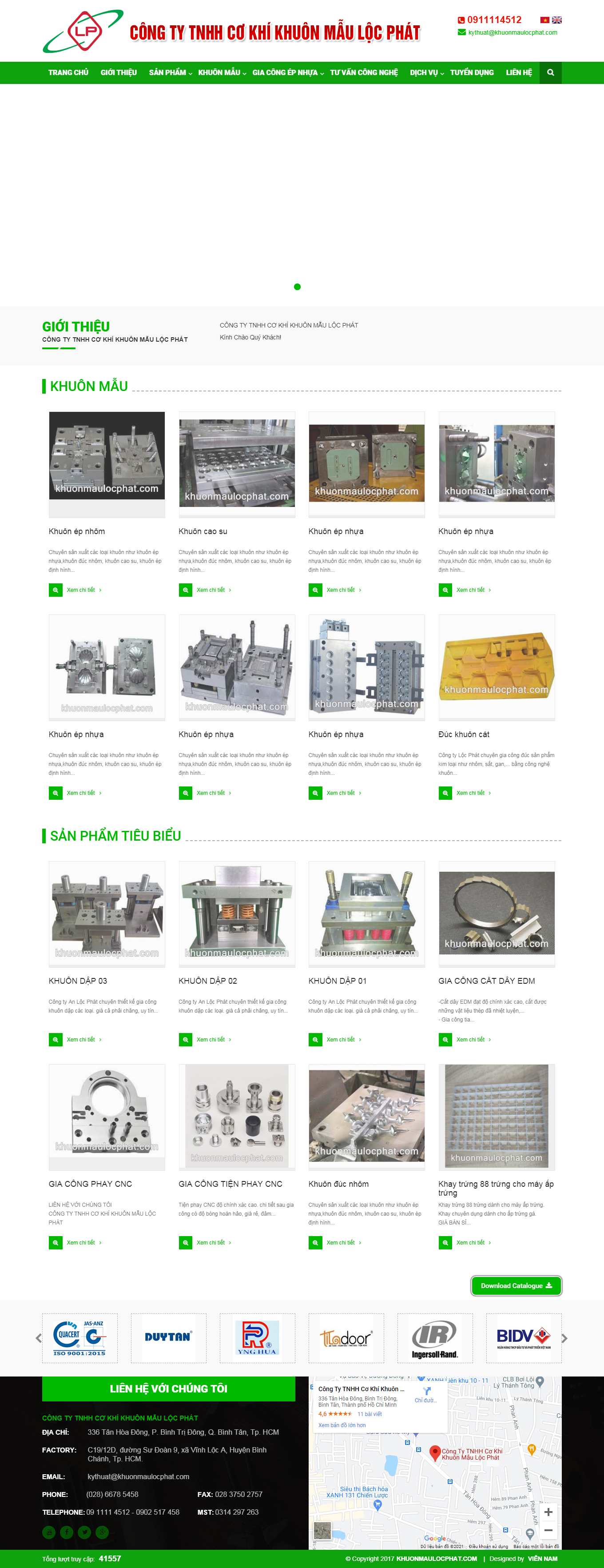 Thiết kế Web kon tum khuonmaulocphat.com