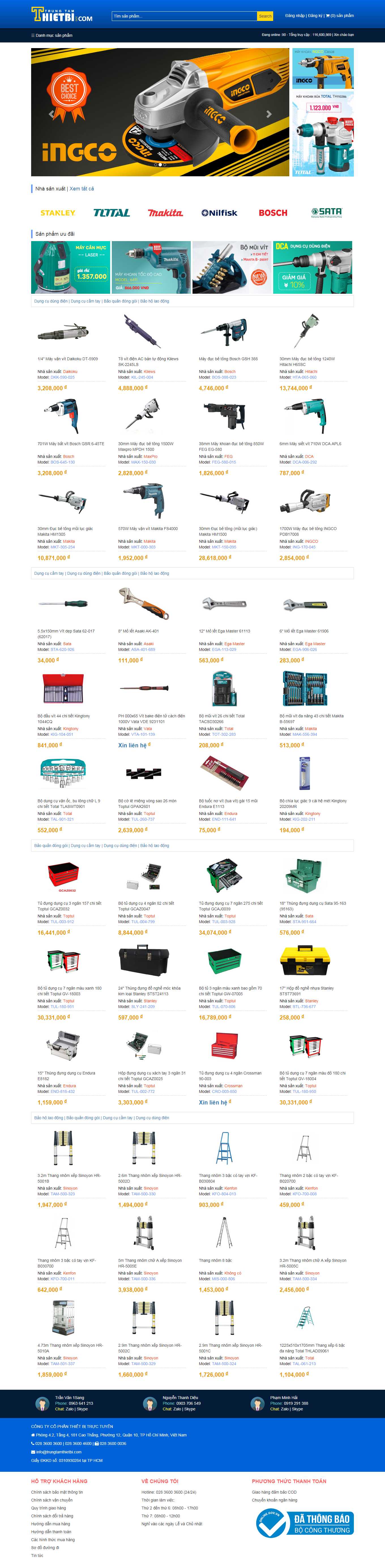 Thiết kế Web lào cai trungtamthietbi.com