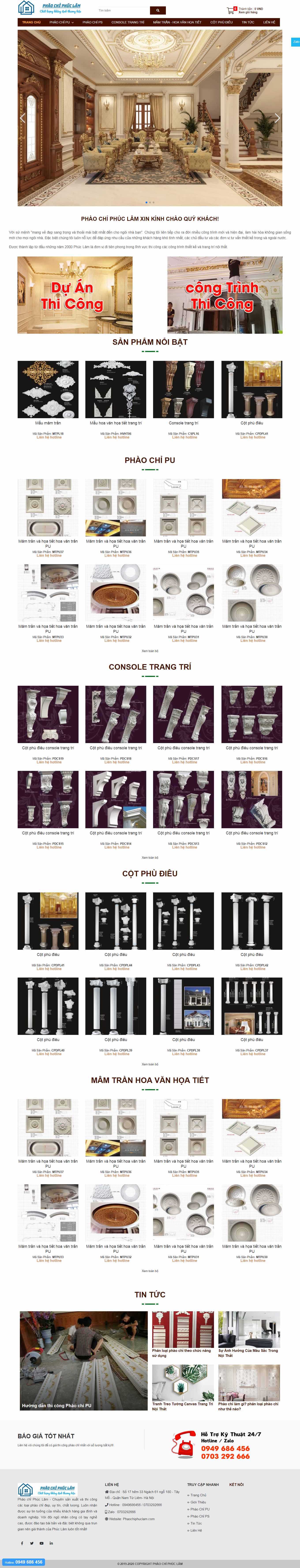 Thiết kế Web lạng sơn phaochiphuclam.com