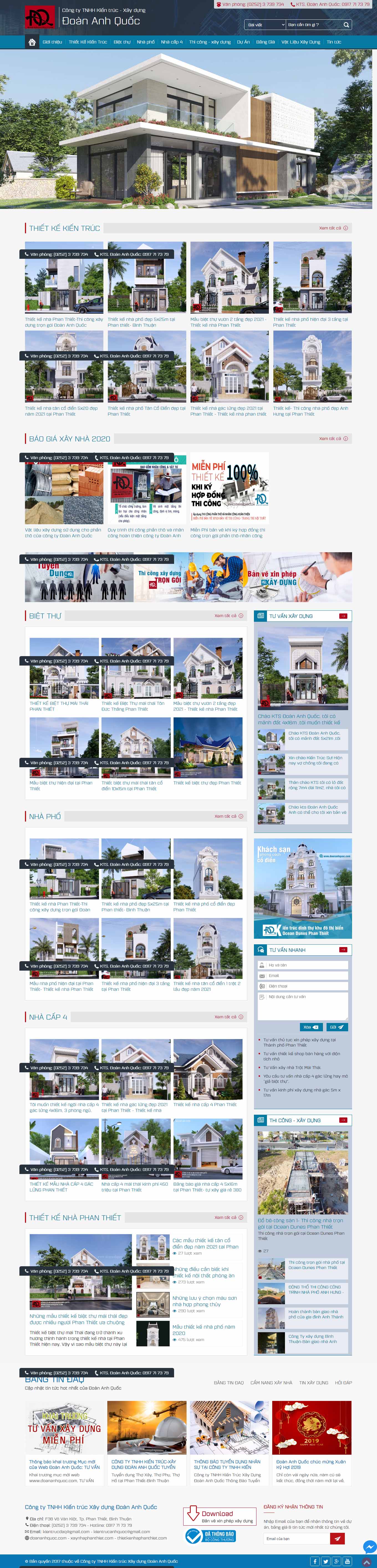 Thiết kế Web bình Định doananhquoc.com