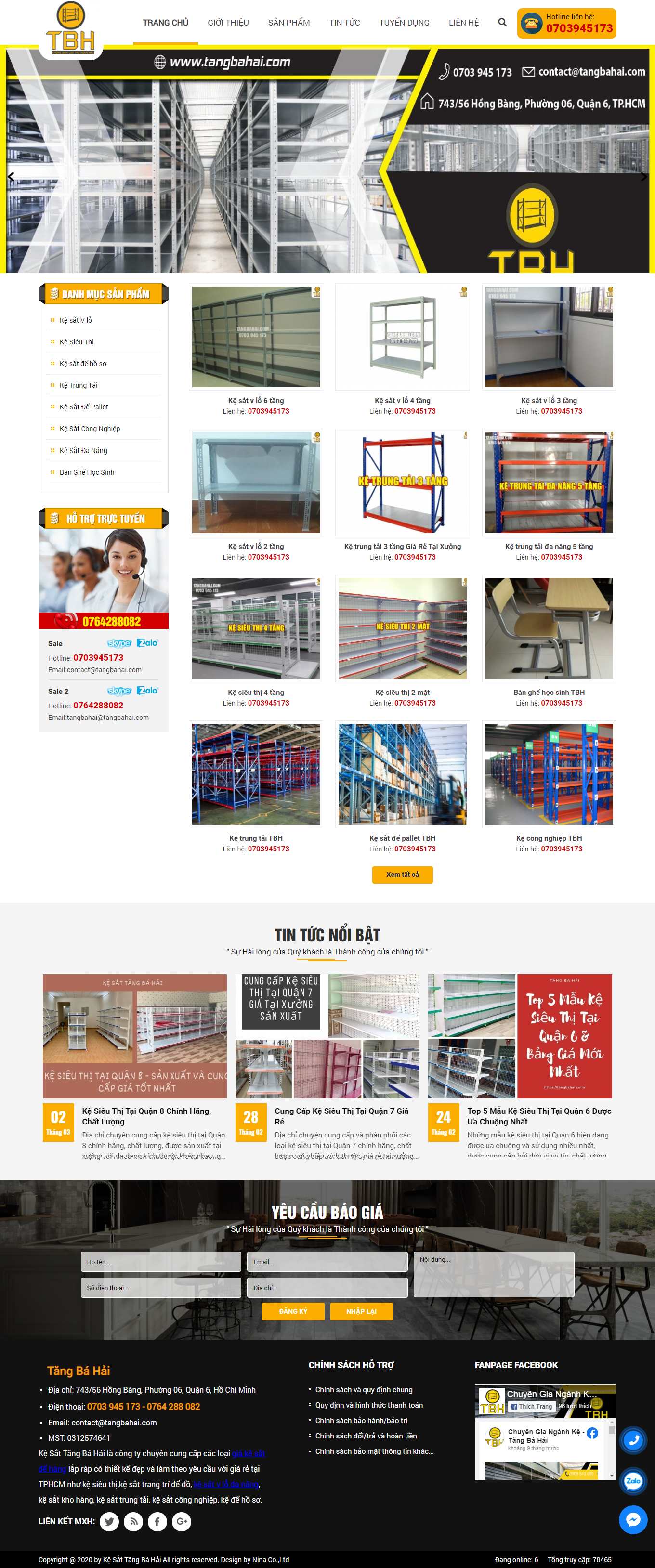 Thiết kế Web bình Định tangbahai.com