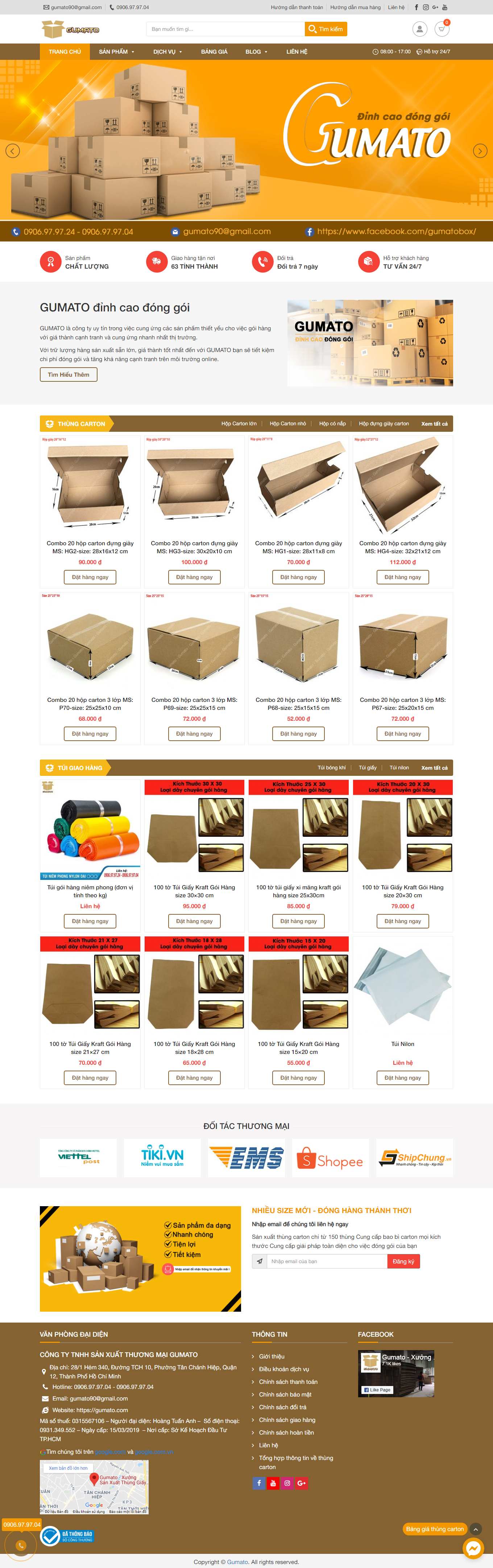 Thiết kế Web bình thuận gumato.com