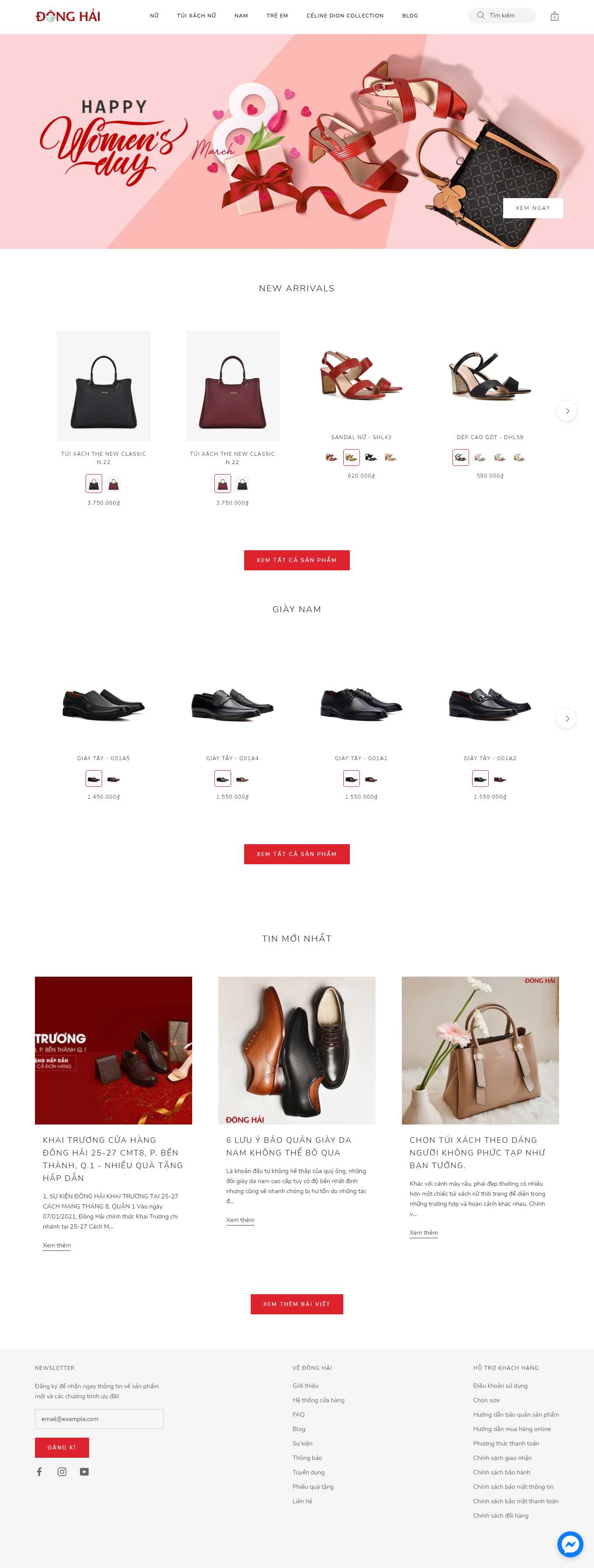 Thiết kế Web Đà nẵng shopdonghai.com