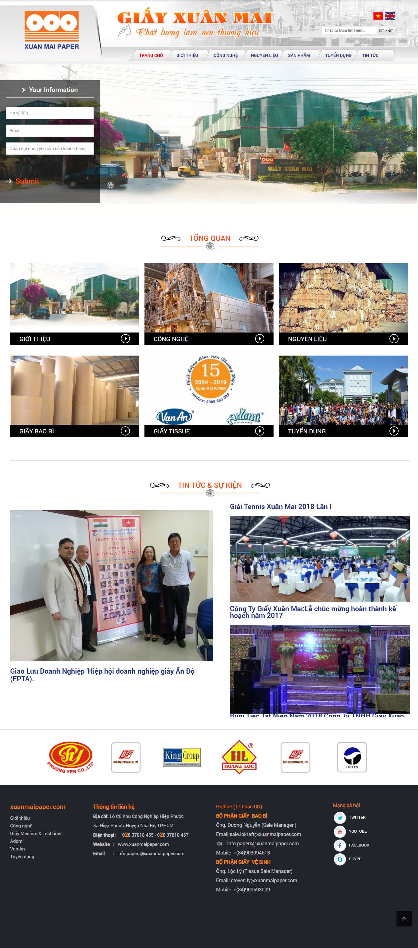 Thiết kế Web Đắk nông xuanmaipaper.com