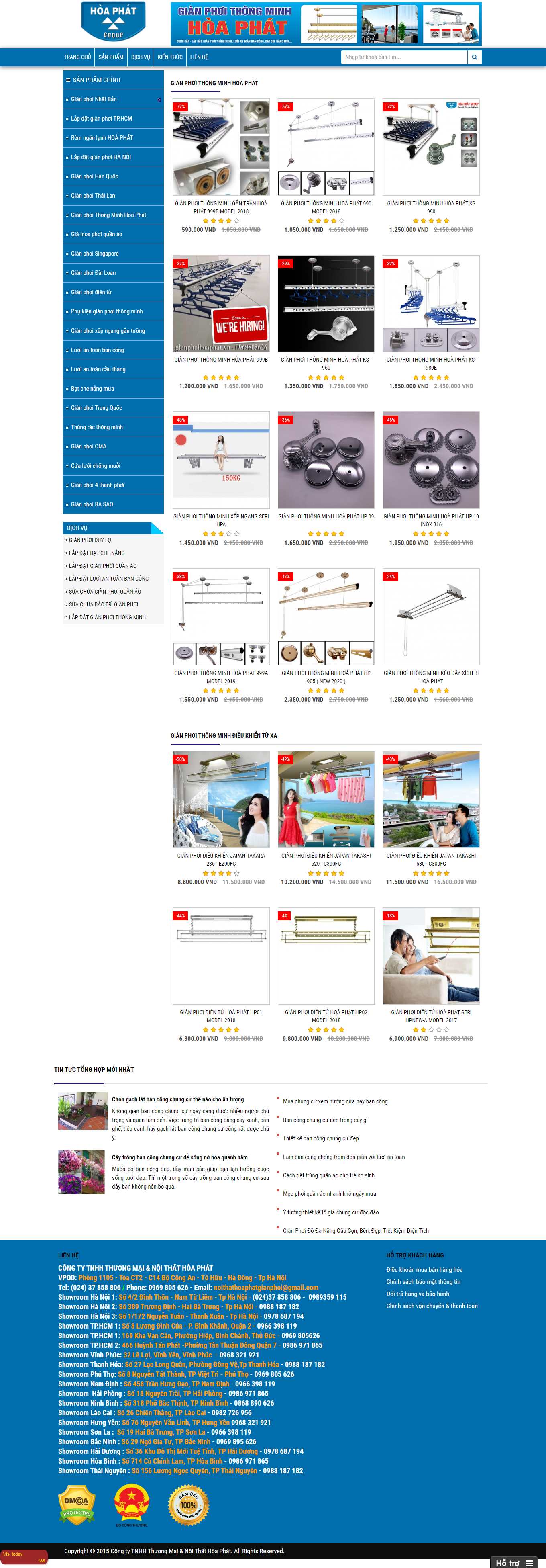 Thiết kế Web Đắk nông gianphoihoaphat.vn