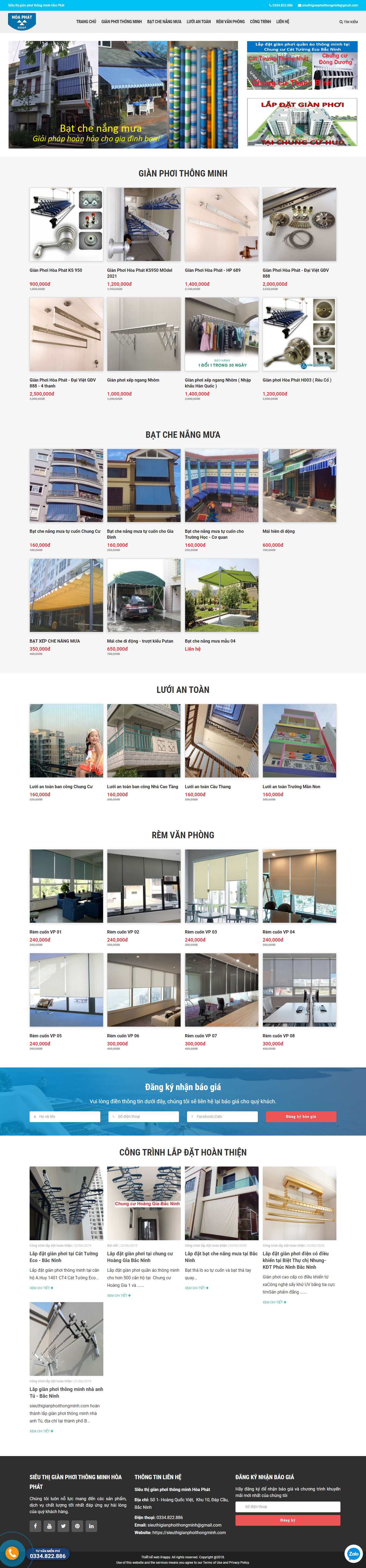 Thiết kế Web Đắk nông sieuthigianphoithongminh.com