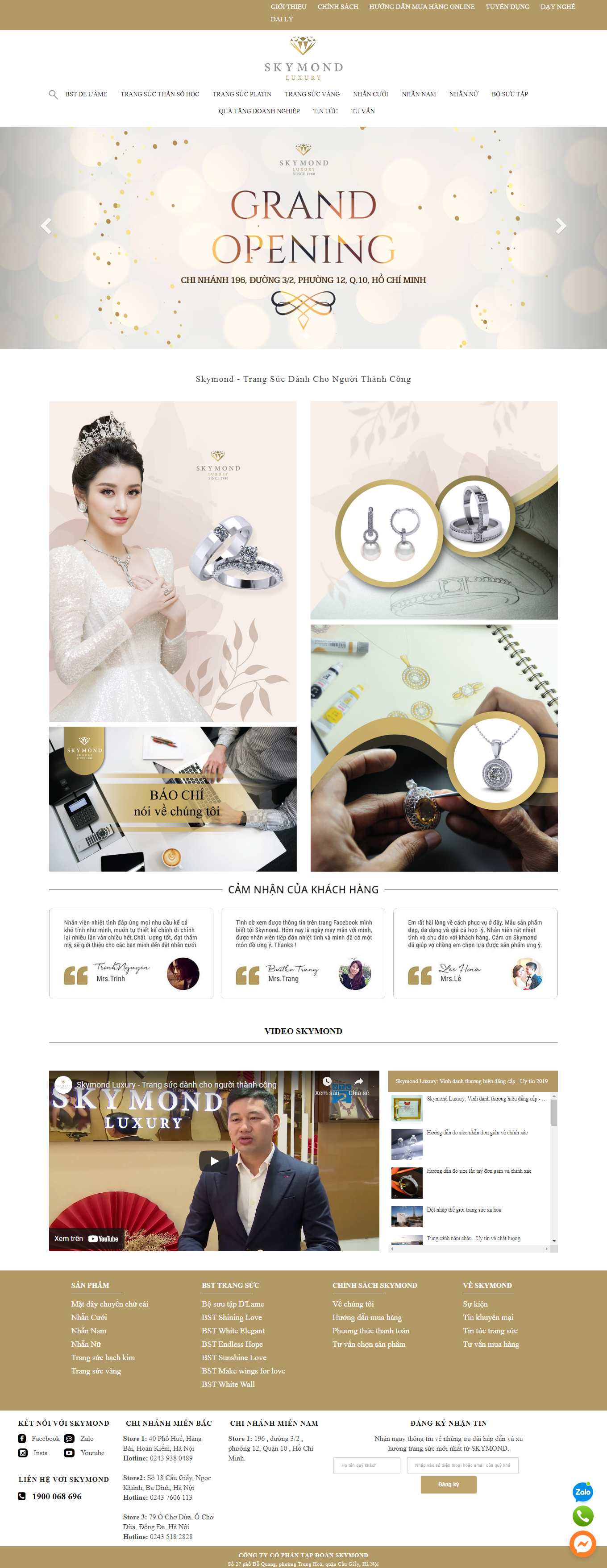 Thiết kế Web Đồng nai skymond.vn