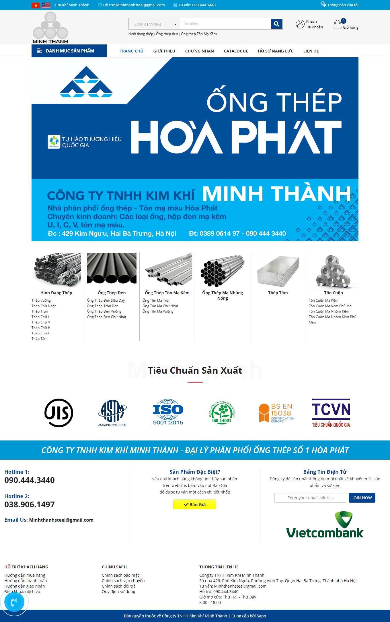 Thiết kế Web Đồng tháp kimkhiminhthanh.com