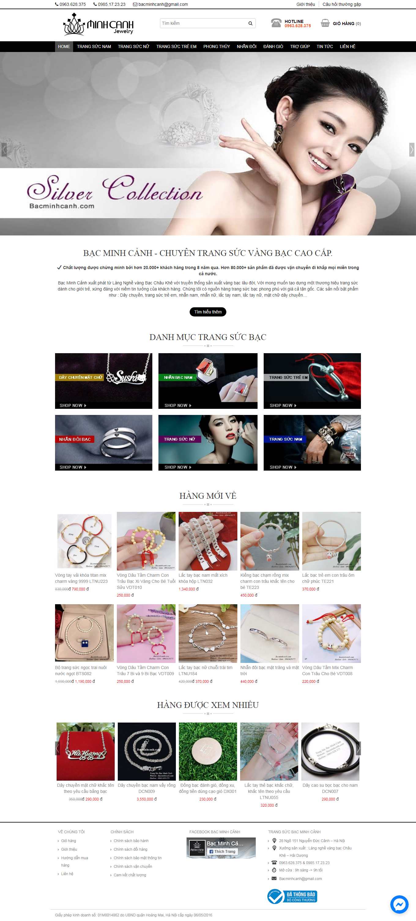 Thiết kế Web Đồng tháp bacminhcanh.com