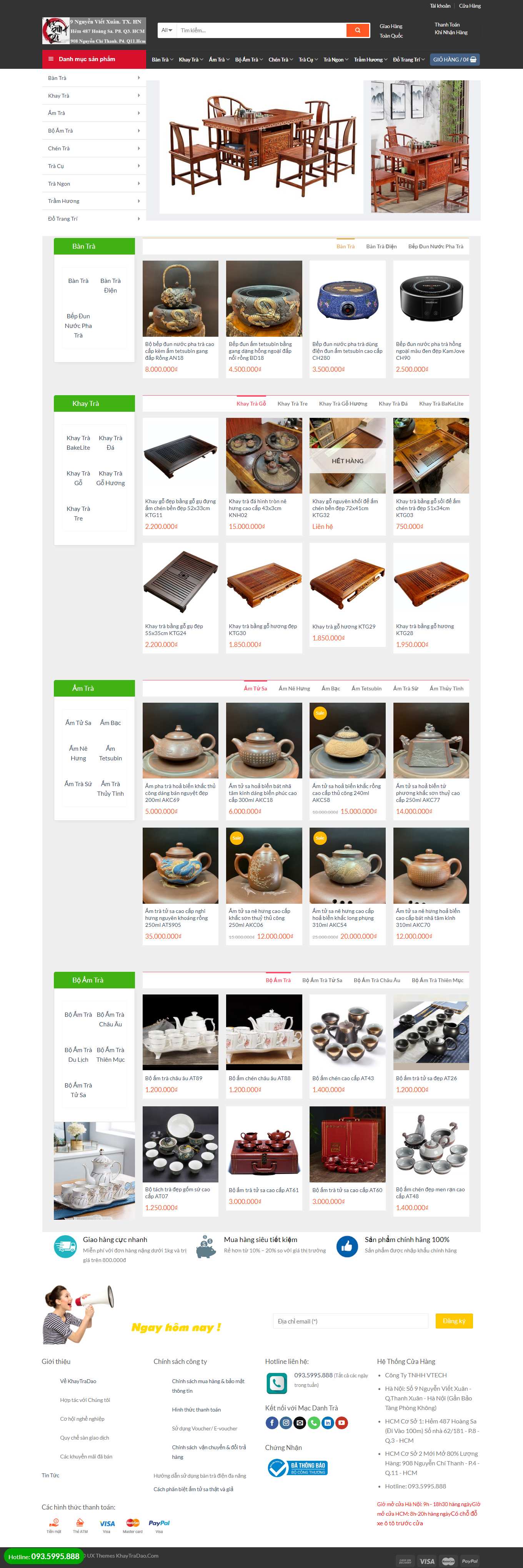 Thiết kế Web Điện biên khaytradao.com