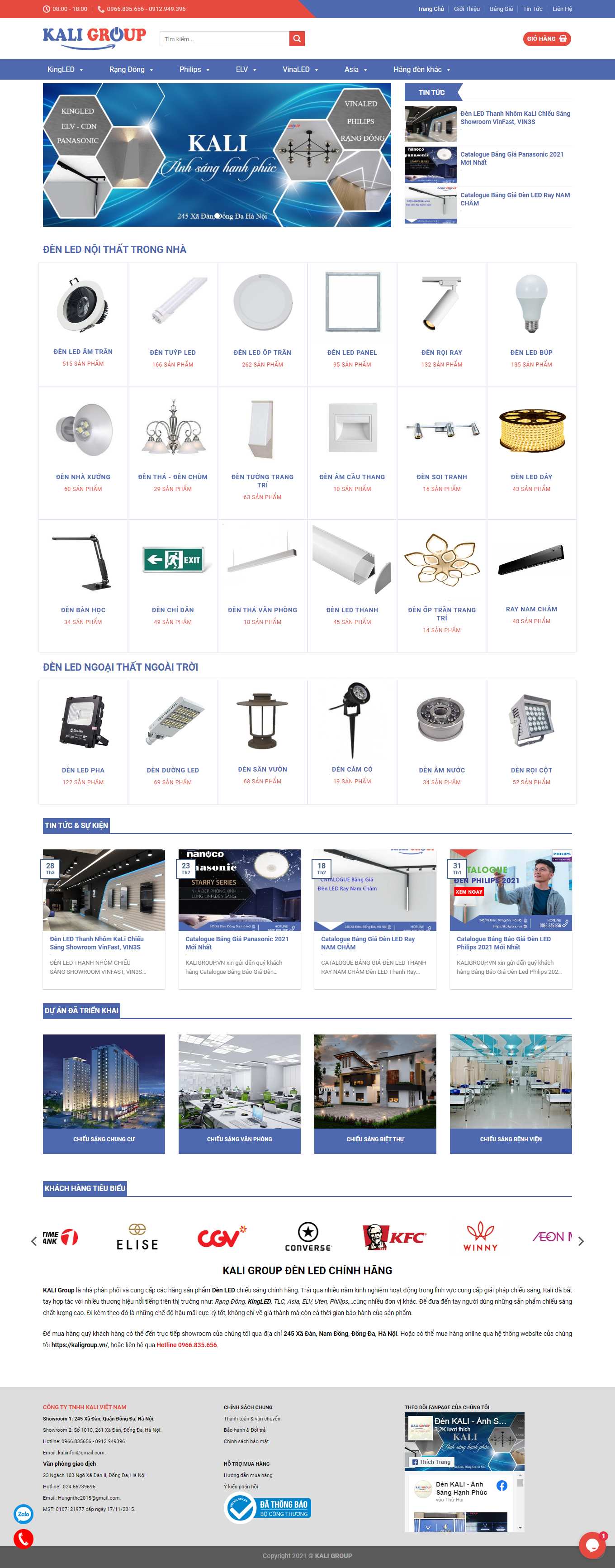 Thiết kế Web hà giang kaligroup.vn