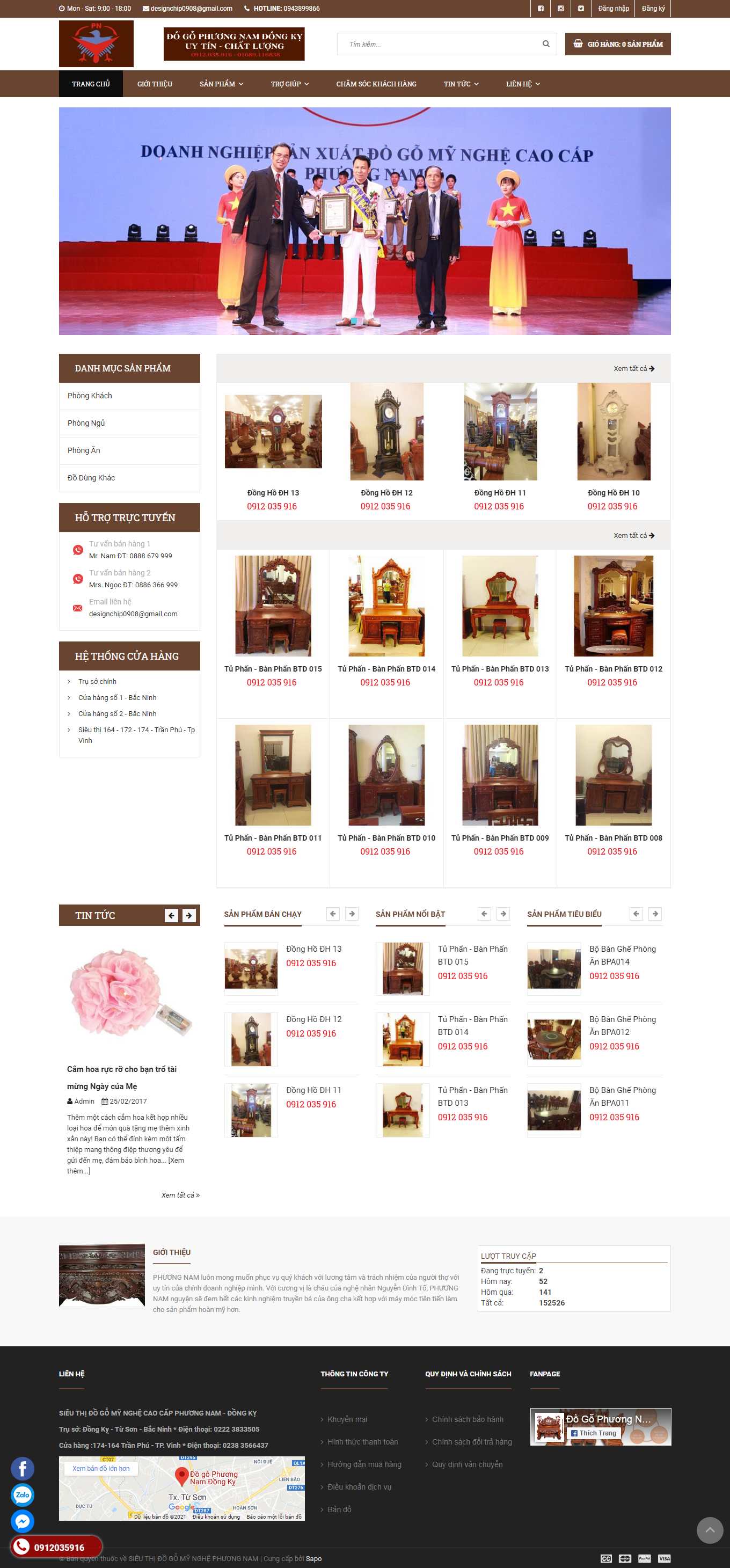 Thiết kế Web long an phuongnamdongky.com.vn