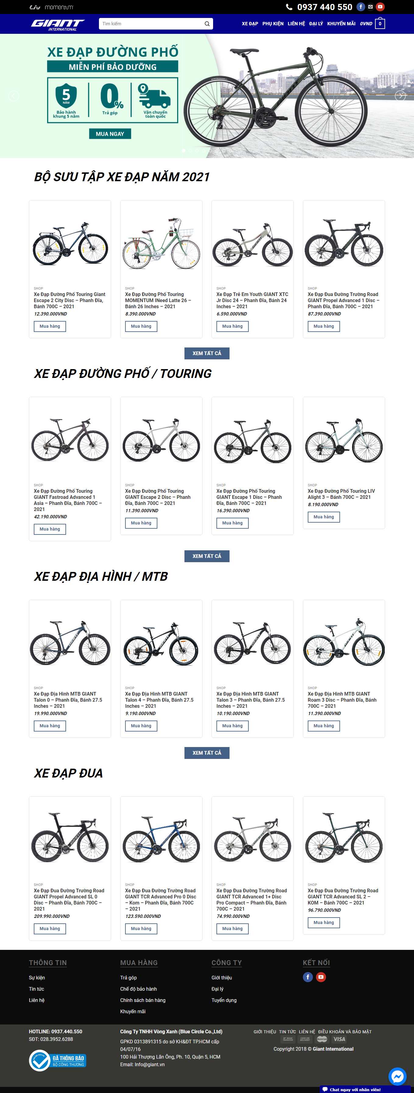 Thiết kế Web nghệ an giant.vn