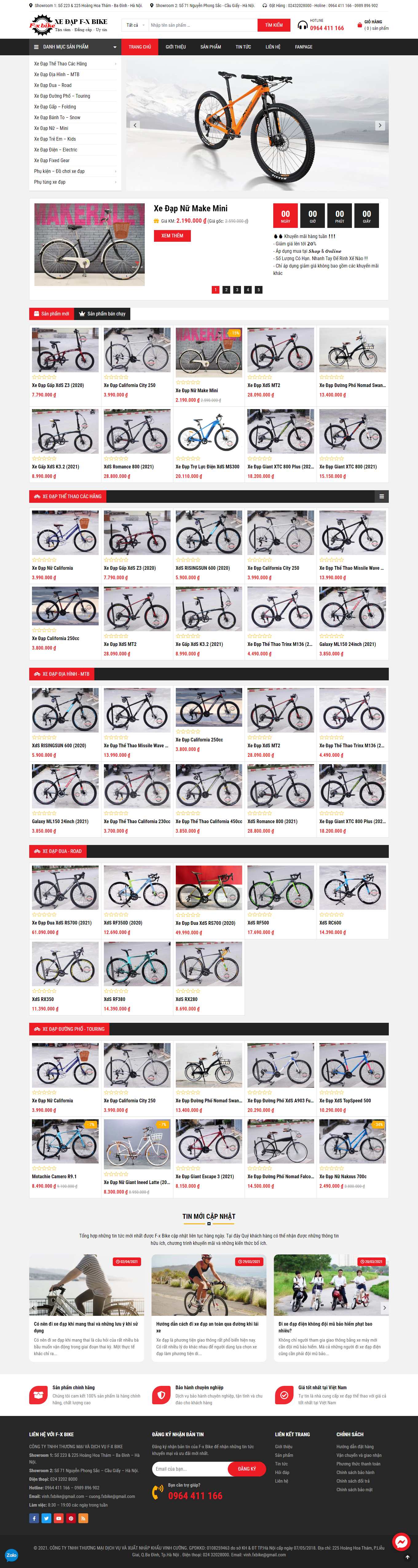 Thiết kế Web ninh bình xedaphn.net