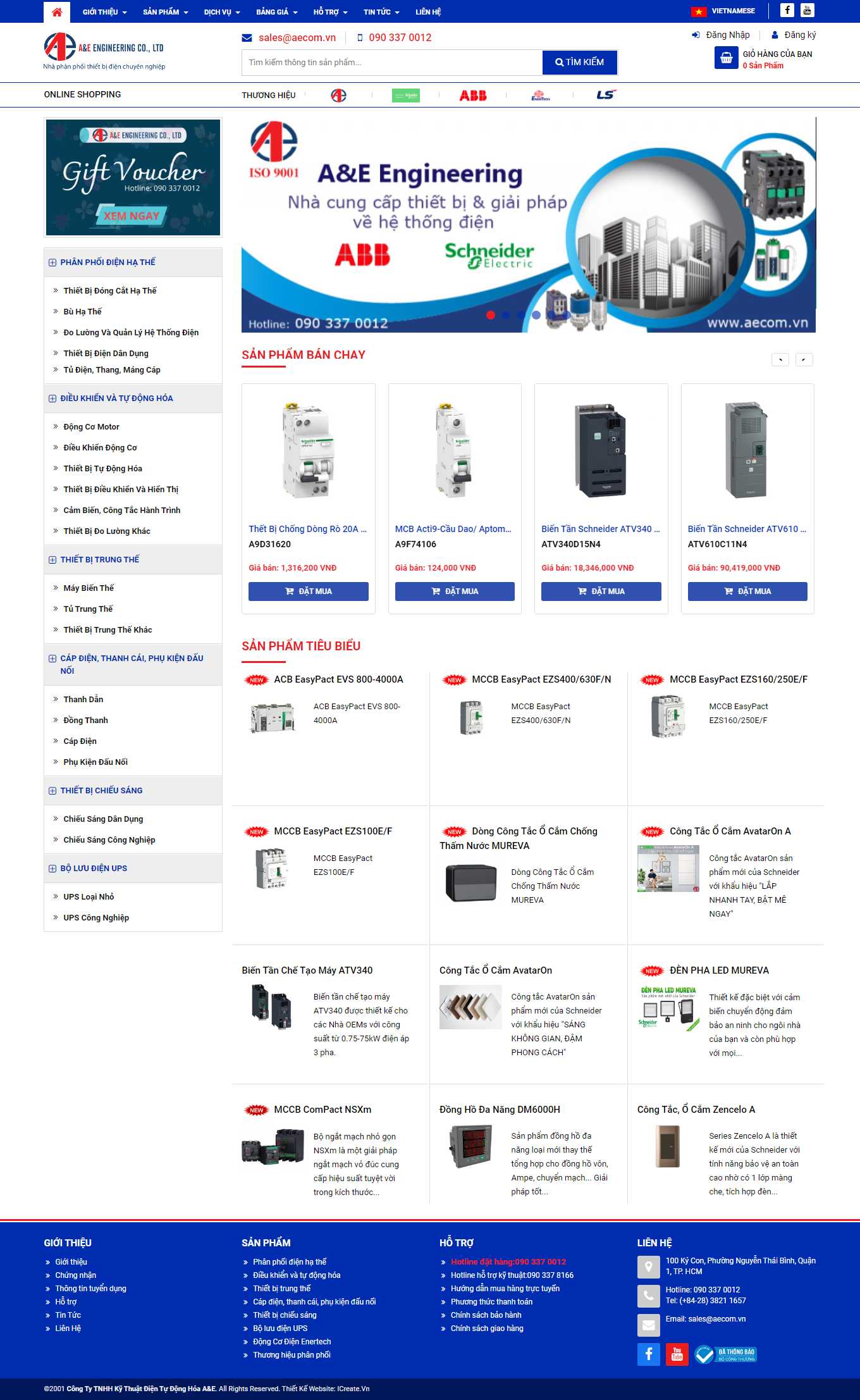 Thiết kế Web ninh bình aecom.vn