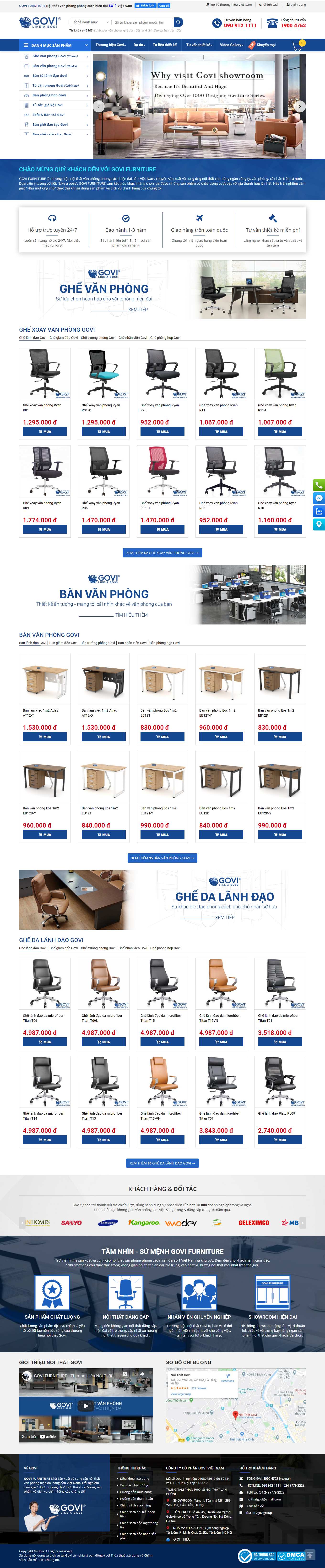 Thiết kế Web phú yên govi.vn